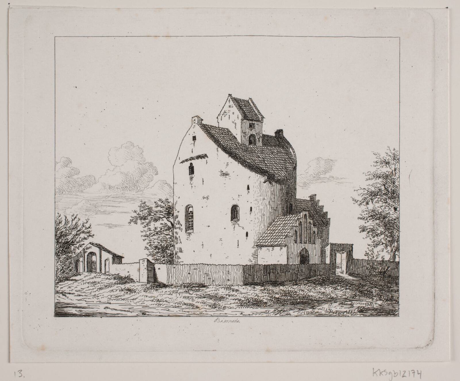Bjernede kirke, Jacob Kornerup, 1852