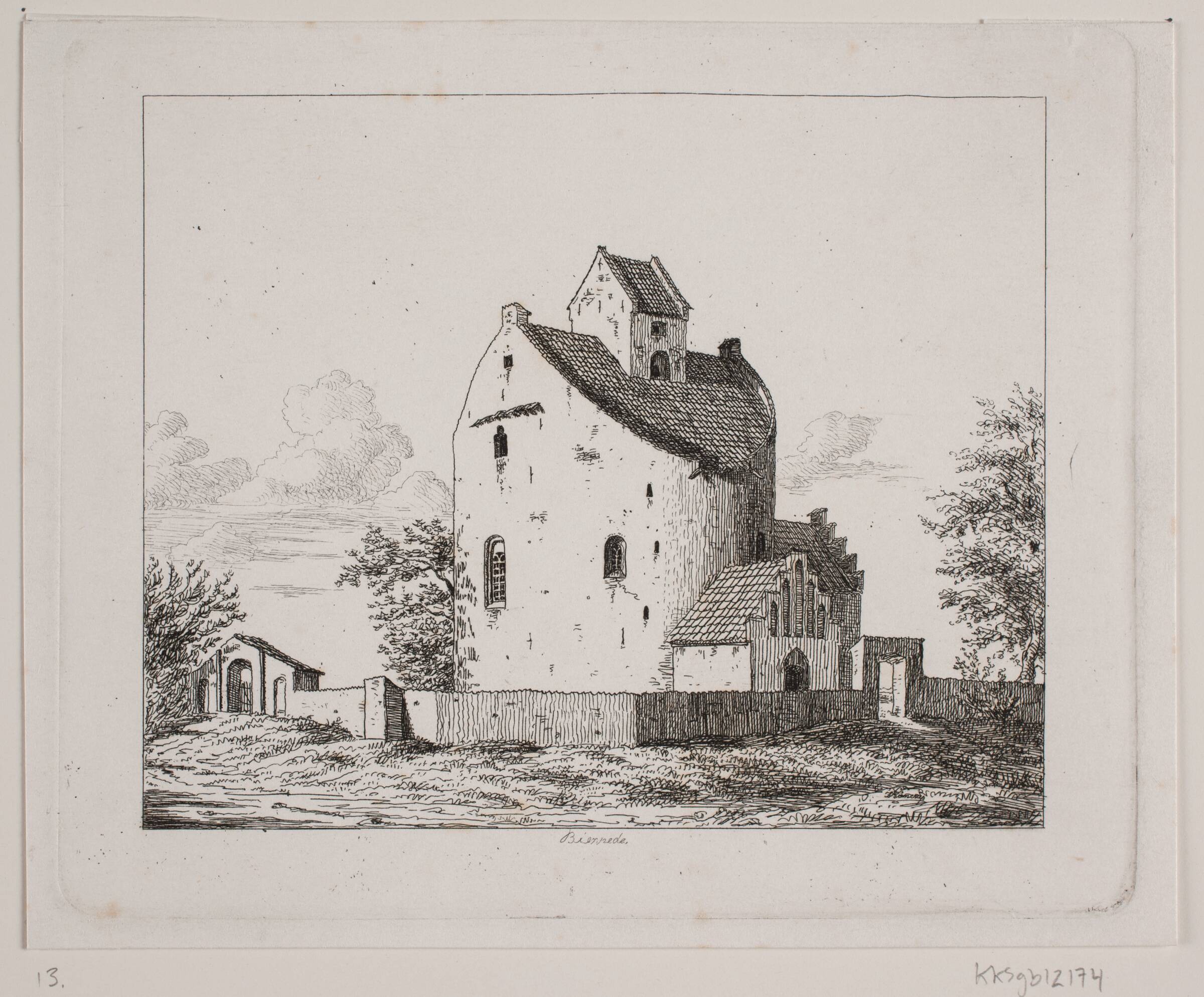 Bjernede kirke, Jacob Kornerup, 1852