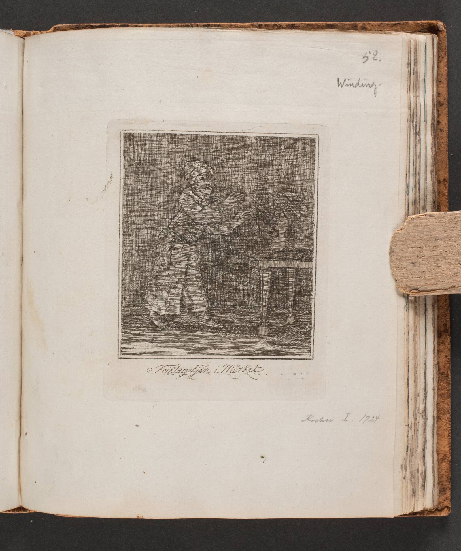 "Fejltagelsen i Mørket", H.L.S Winding, 1787