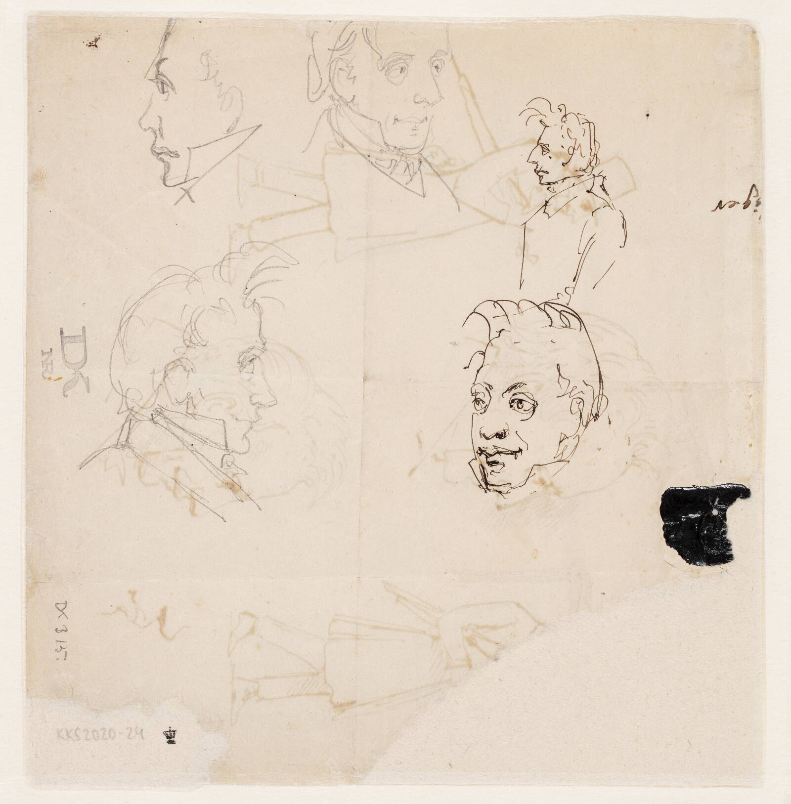 Studier af Søren Kierkegaard, Vilhelm Pedersen, 1845-1850