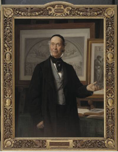 Kunsthistorikeren, professor N. L. Høyen