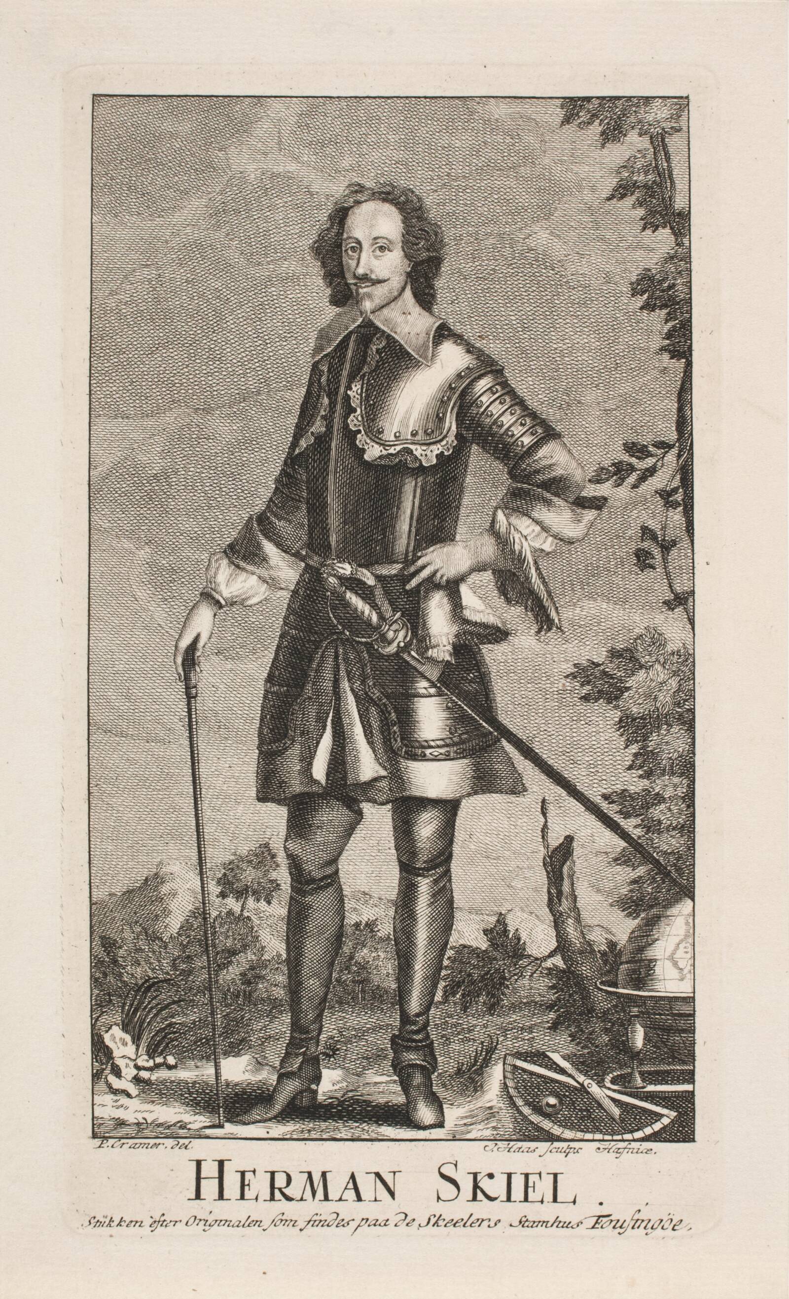 Christen Skeel, Jonas Haas, 1753-1754