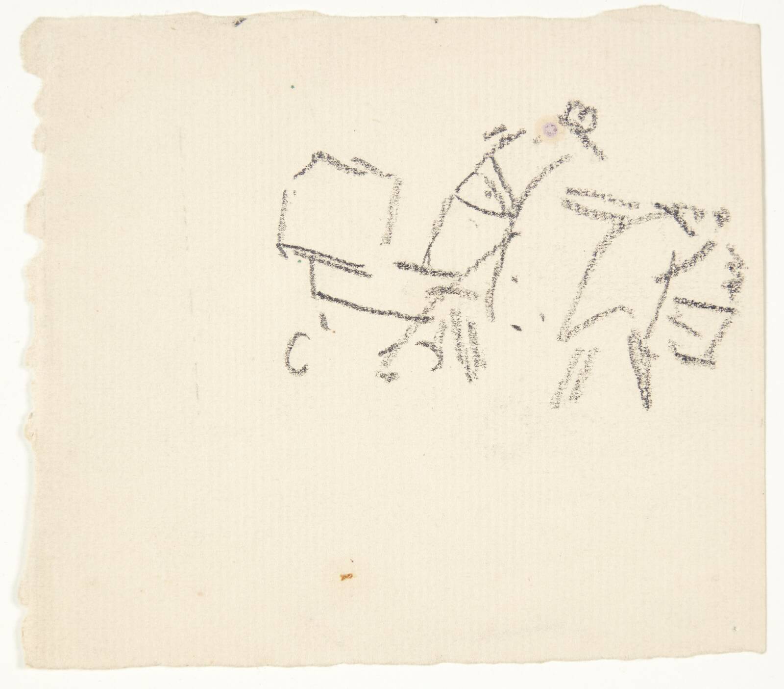 Figurstudier til Langelinje-billedet, Edvard Weie, 1923-1927