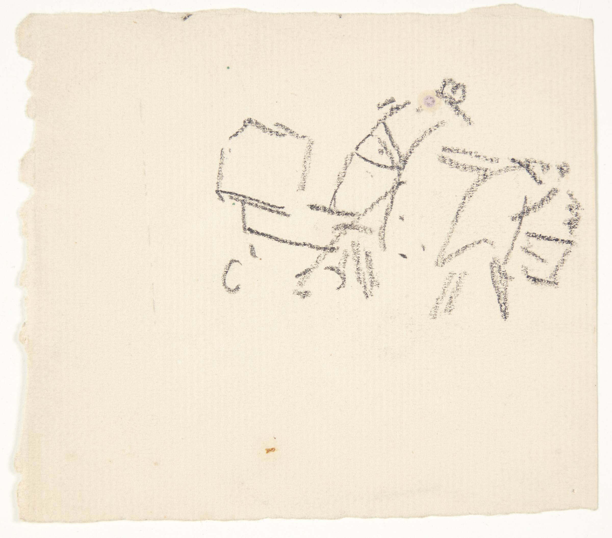 Figurstudier til Langelinje-billedet, Edvard Weie, 1923-1927