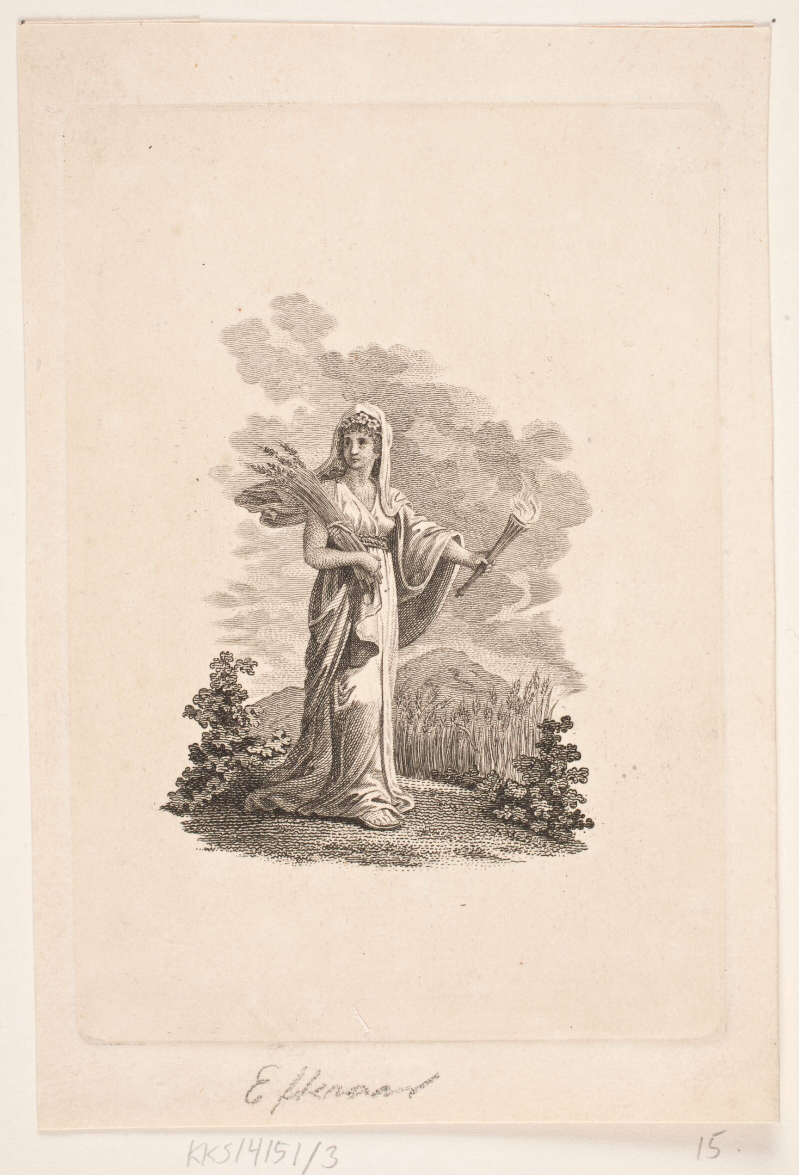 Efterår, Oluf Olufsen Bagge, 1811-1813
