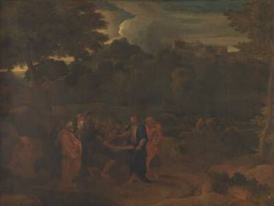 Kristus helbreder de to blinde ved Jericho