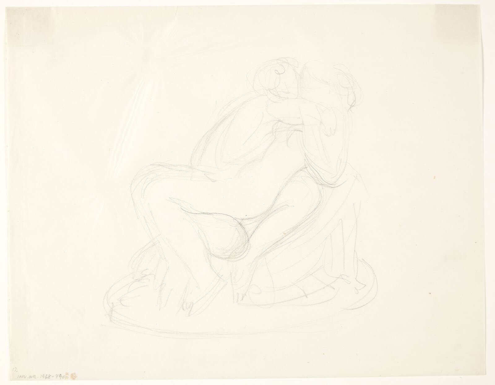 Elskovspar. Udkast til statuette, Gerhard Henning, 1920-1929