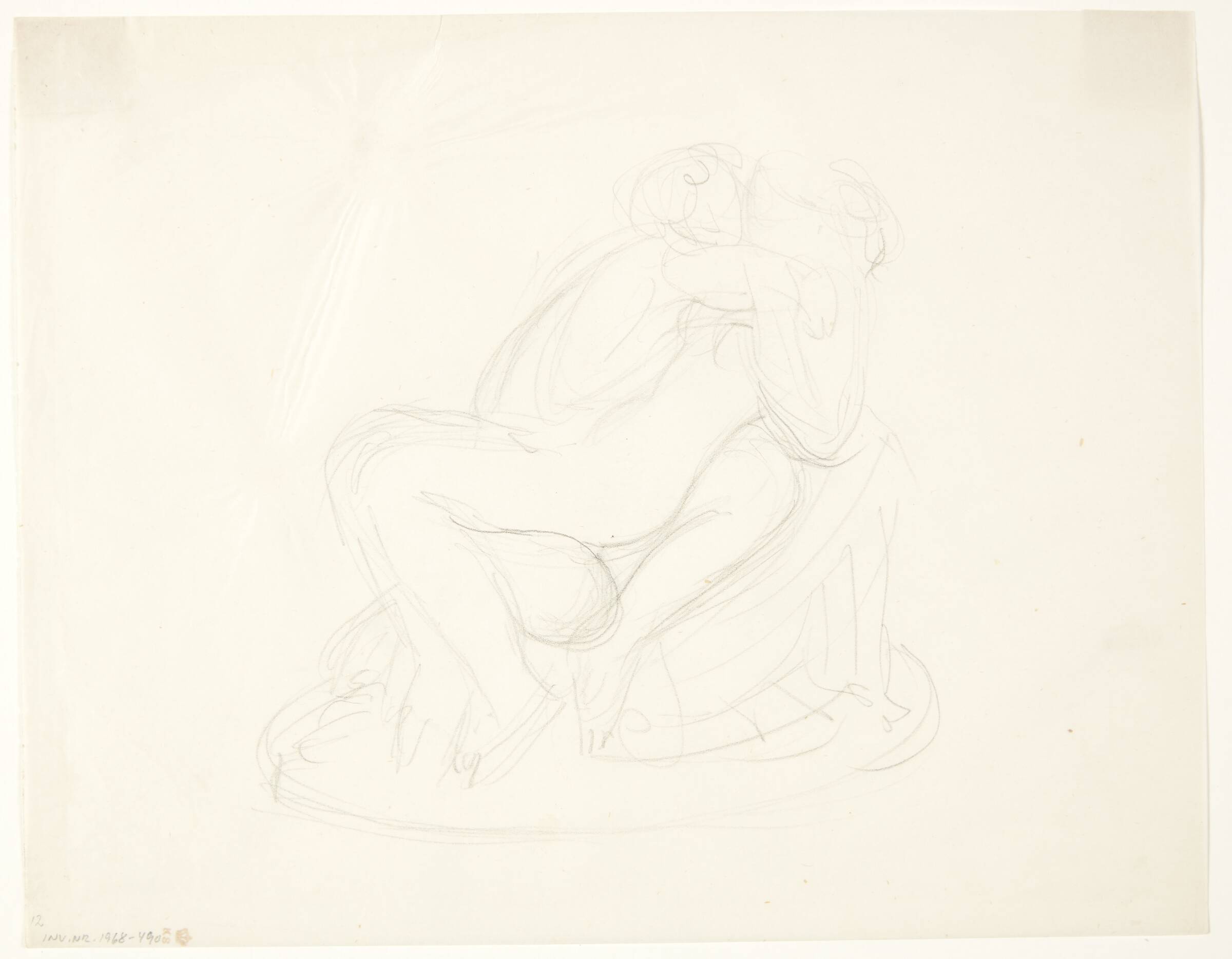 Elskovspar. Udkast til statuette, Gerhard Henning, 1920-1929
