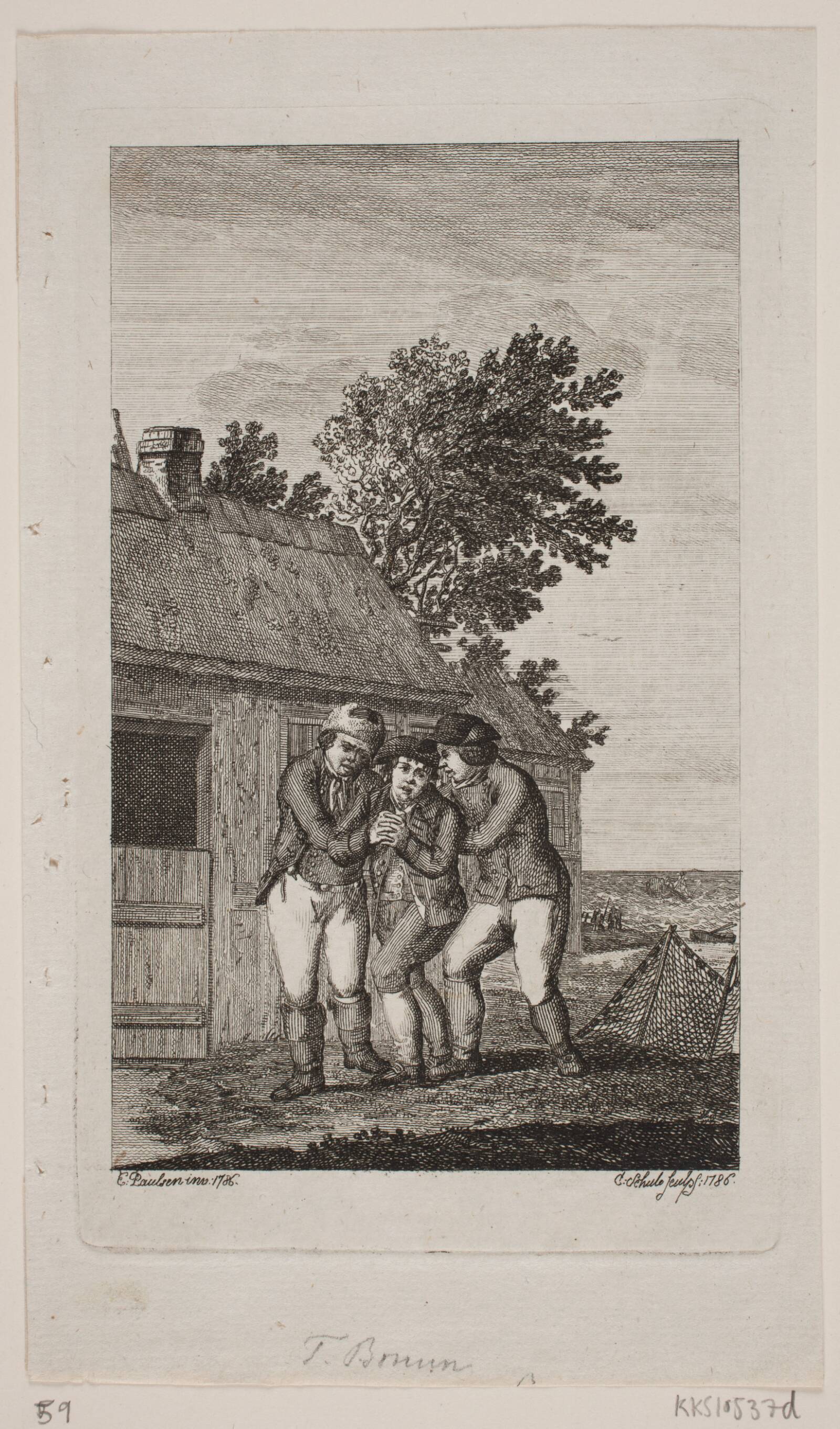 T. Bruun, Georg Christian Schule, 1786