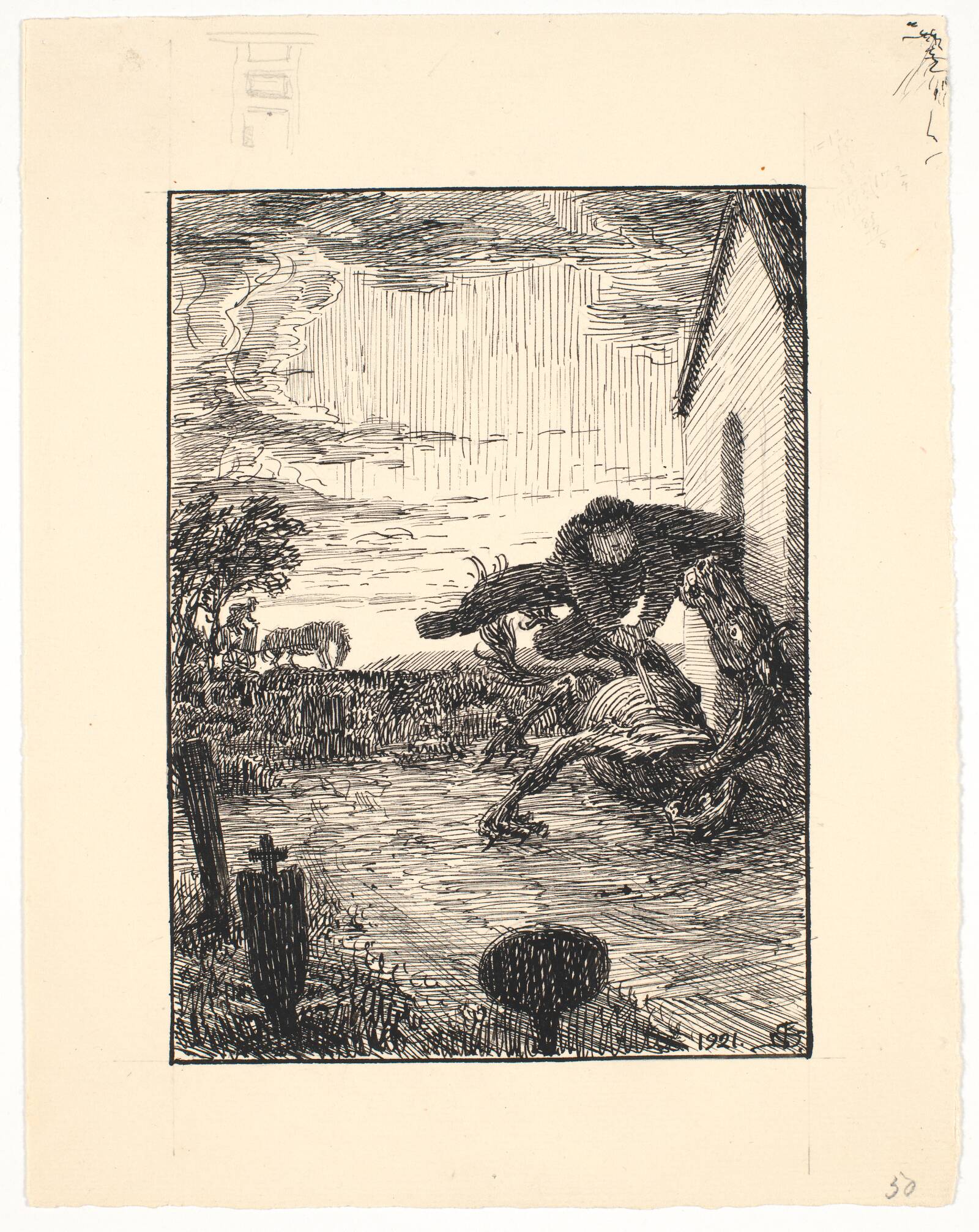 Hejbøl Bonde, Niels Skovgaard, 1921