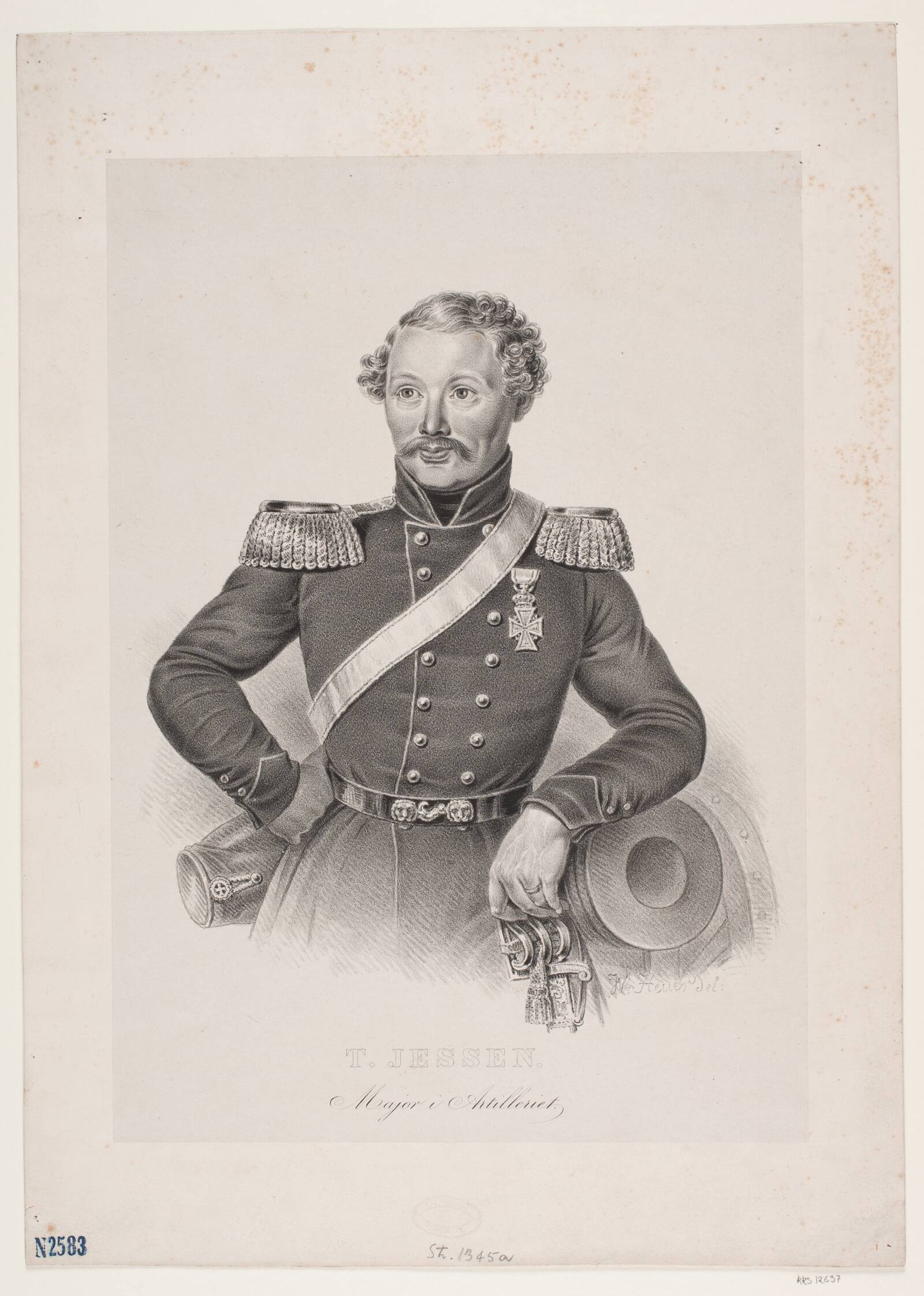 Major T. Jessen, WIlhelm Heuer, 1786-1855