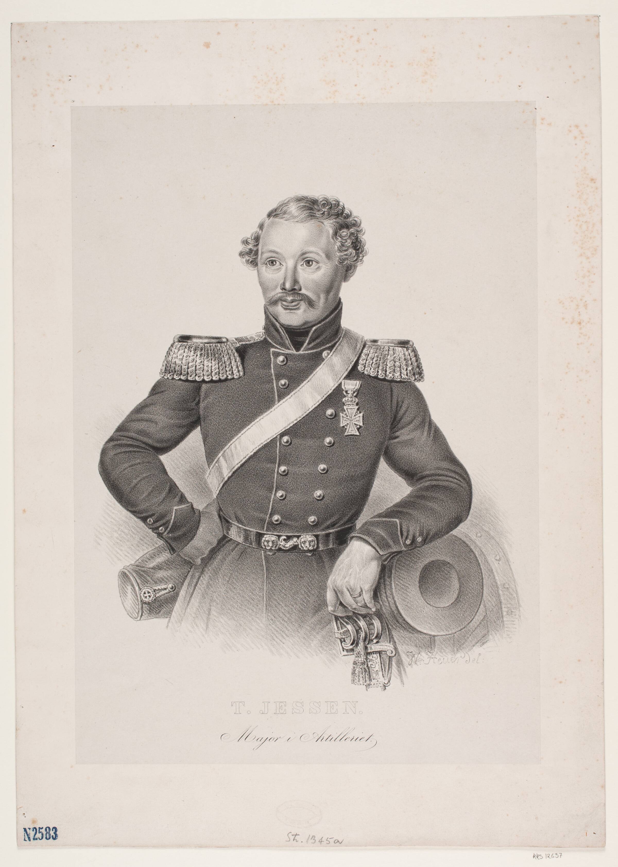 Major T. Jessen, WIlhelm Heuer, 1786-1855