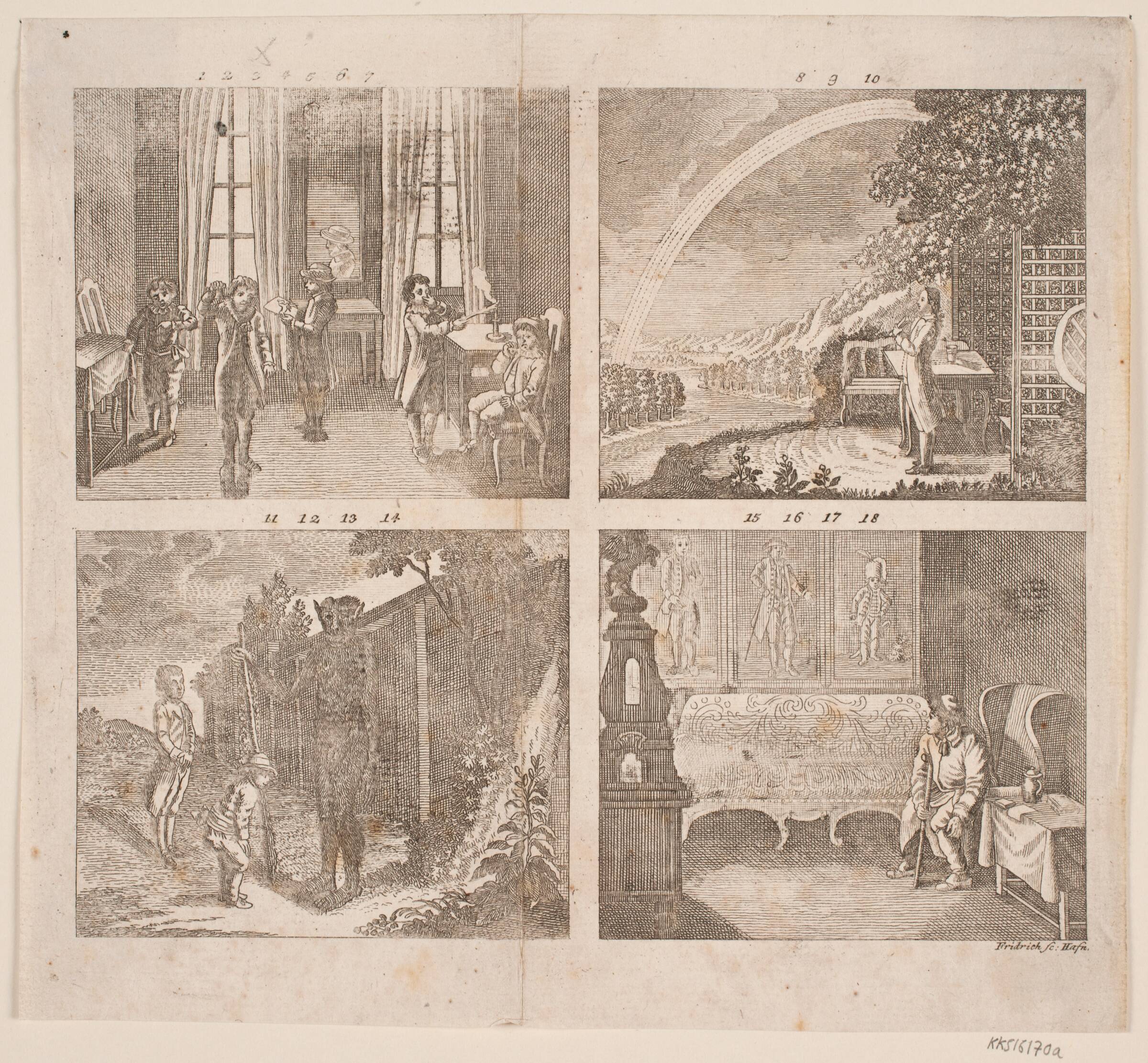 Fremstillinger for børn, Johann Gottlieb Friedrich, 1790