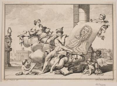 Peder Lasson. Allegoriske Omgivelser.