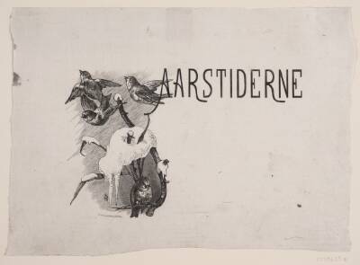 Vignet til "Aarstiderne", digtsamling af Holger Drachmann
