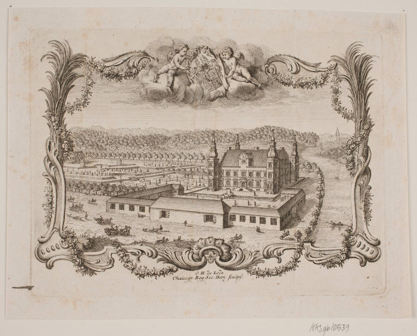 Engelsholm ved Vejle, Odvardt Helmoldt de Lode, 1726-1757