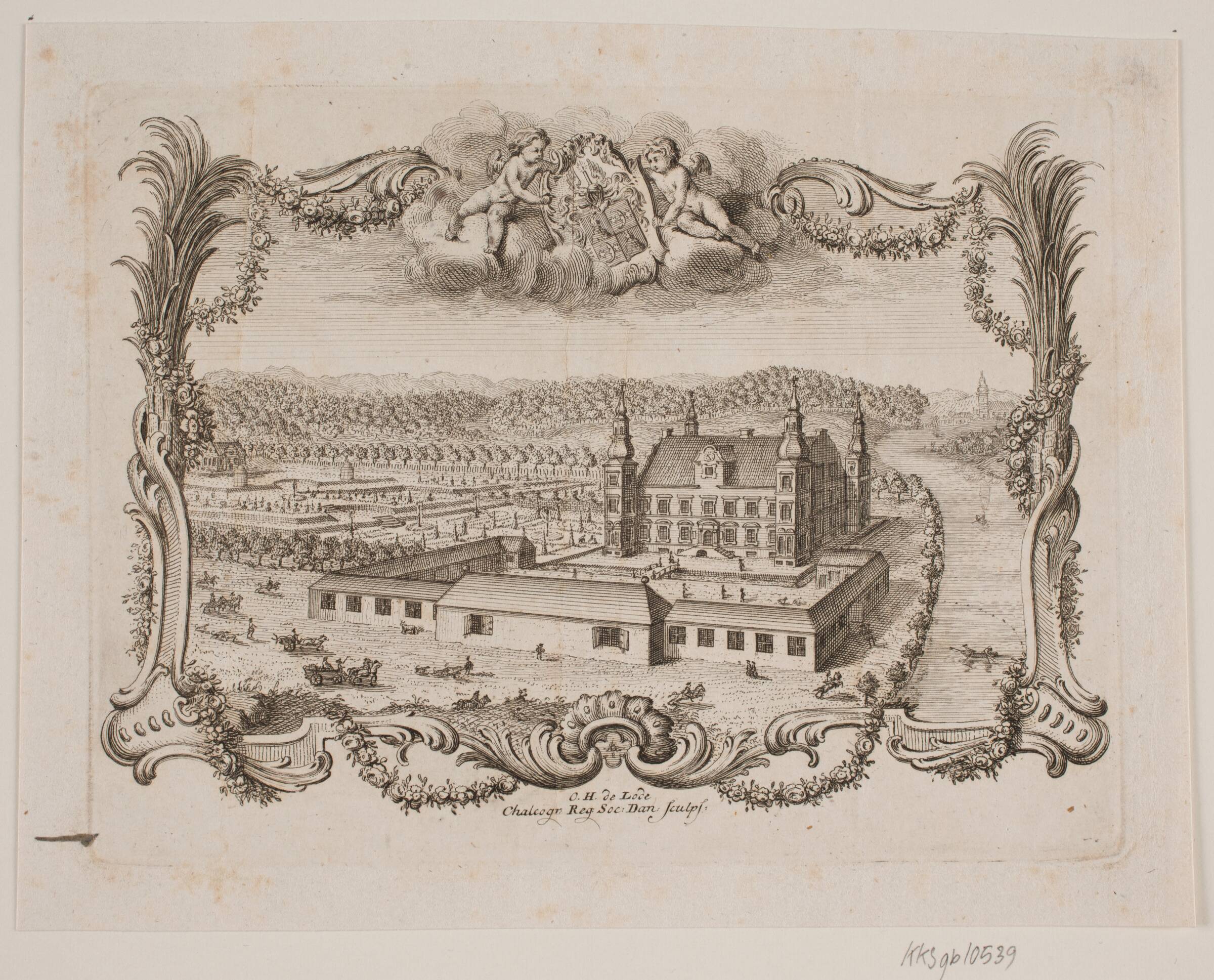 Engelsholm ved Vejle, Odvardt Helmoldt de Lode, 1726-1757