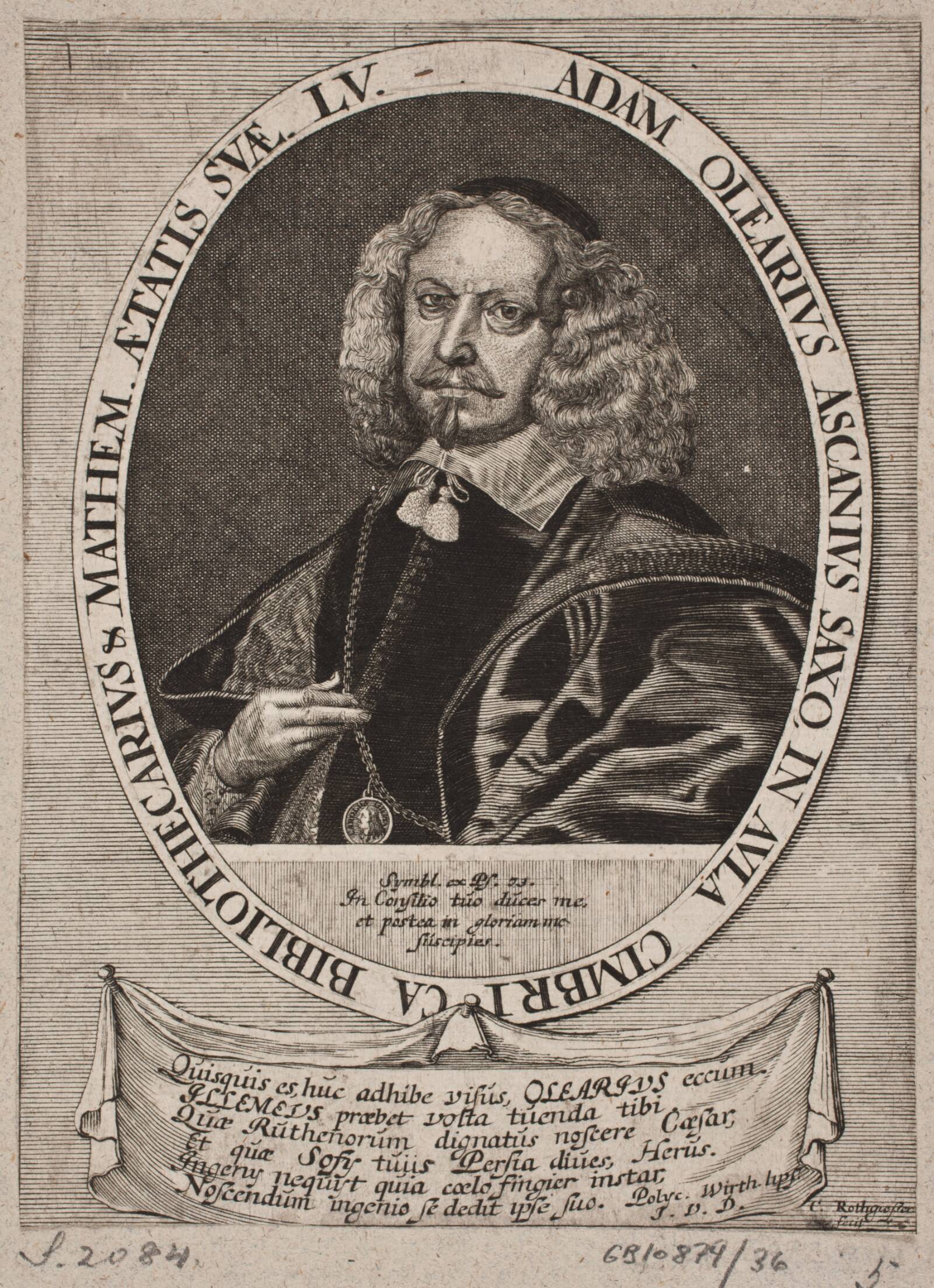 Adam Olearius, Christian Rothgiesser, 1656