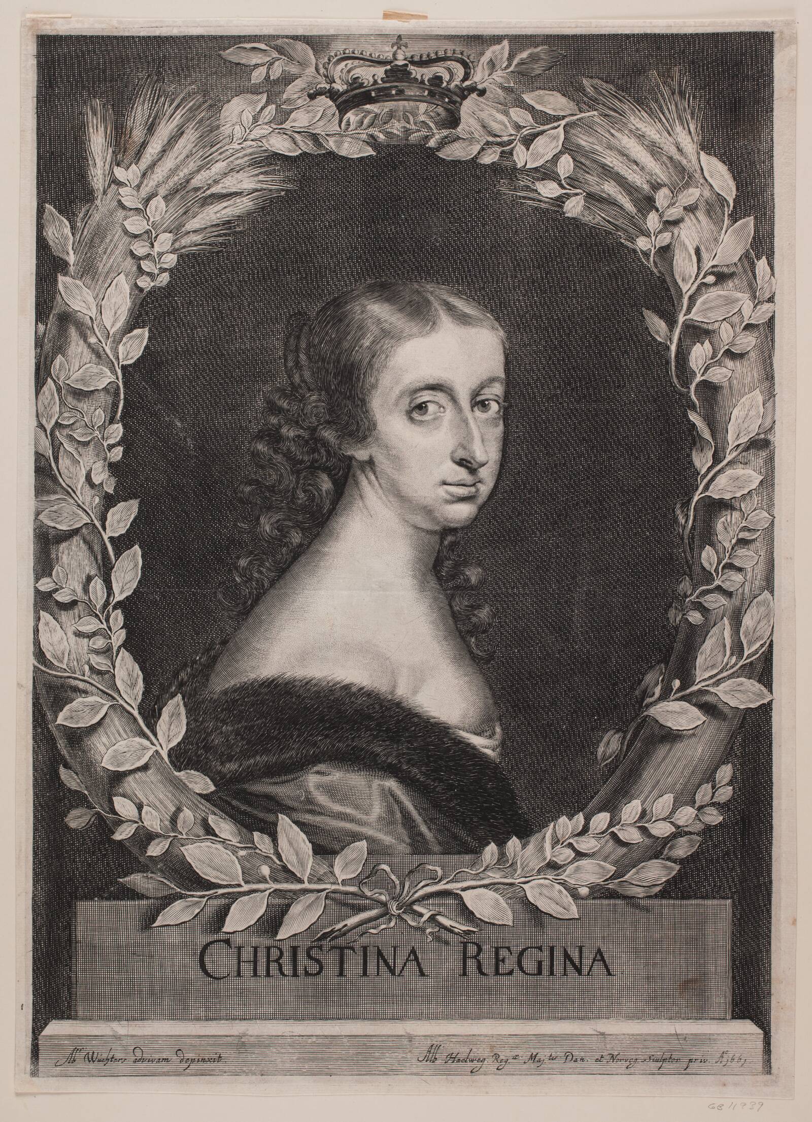 Dronning Christina, Albert Haelwegh, 1661