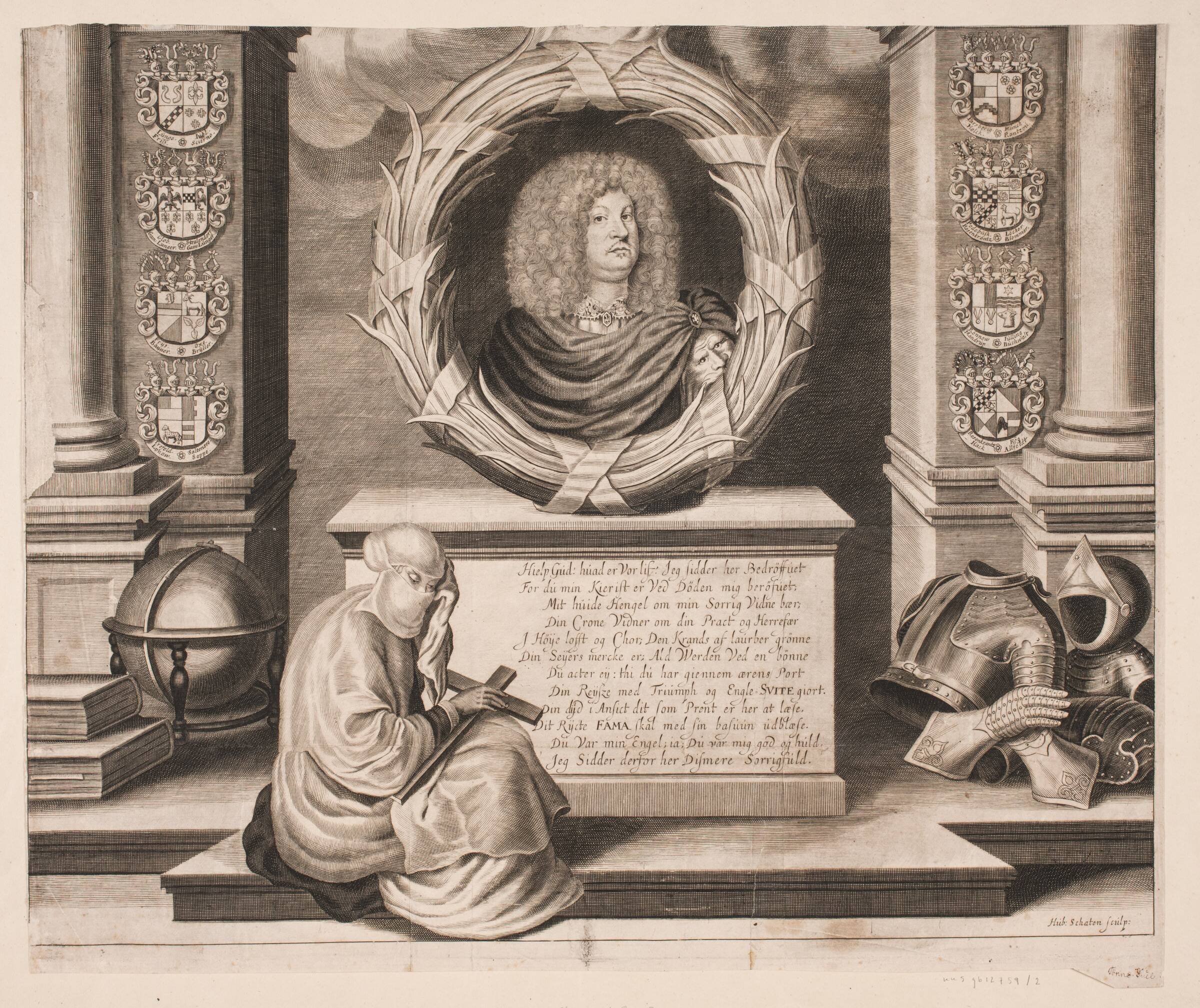 Tønne Juul, nederste del, Hubert Schaten, 1684-1685