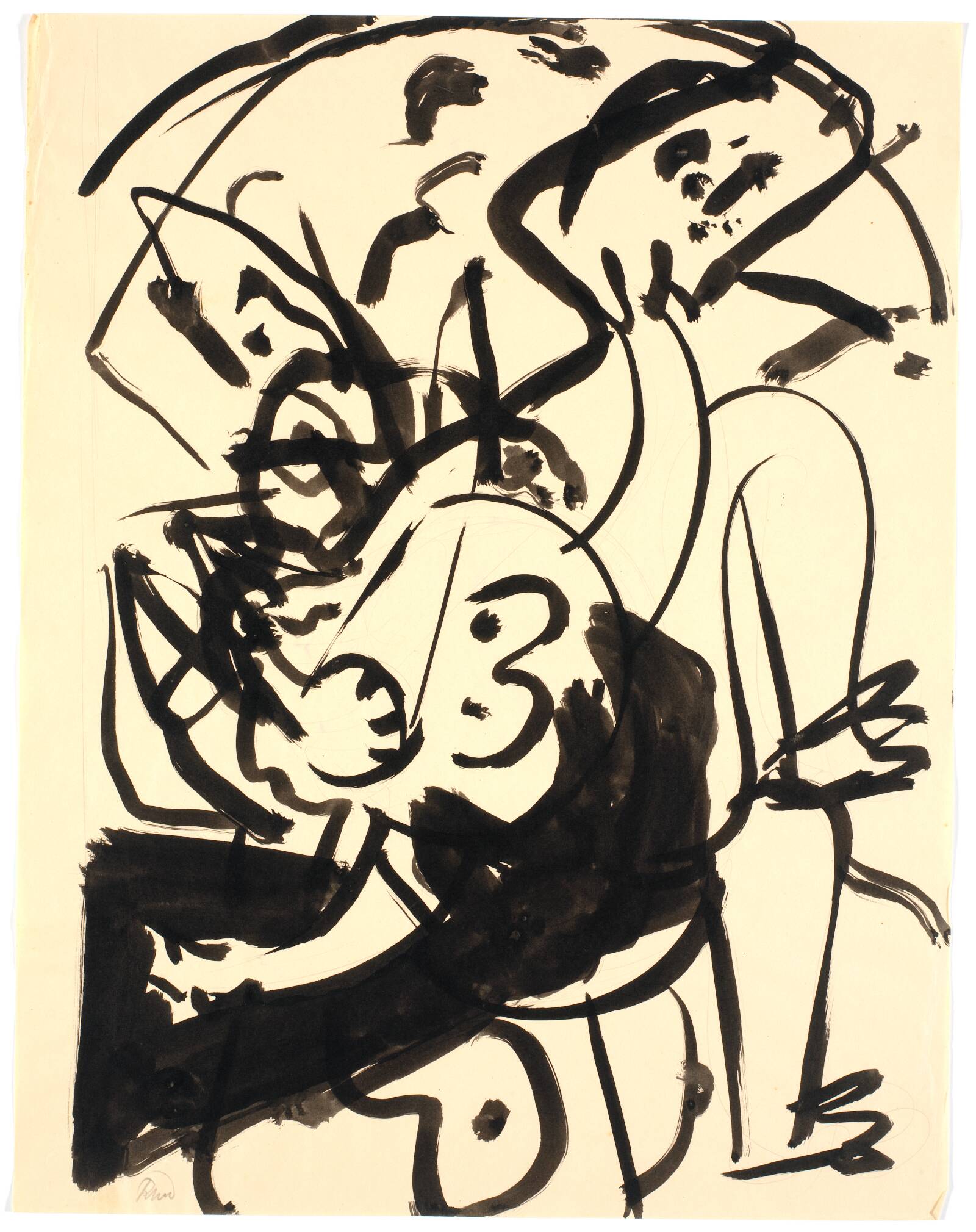 Mor-barn figur, Richard Mortensen, 1942-1944