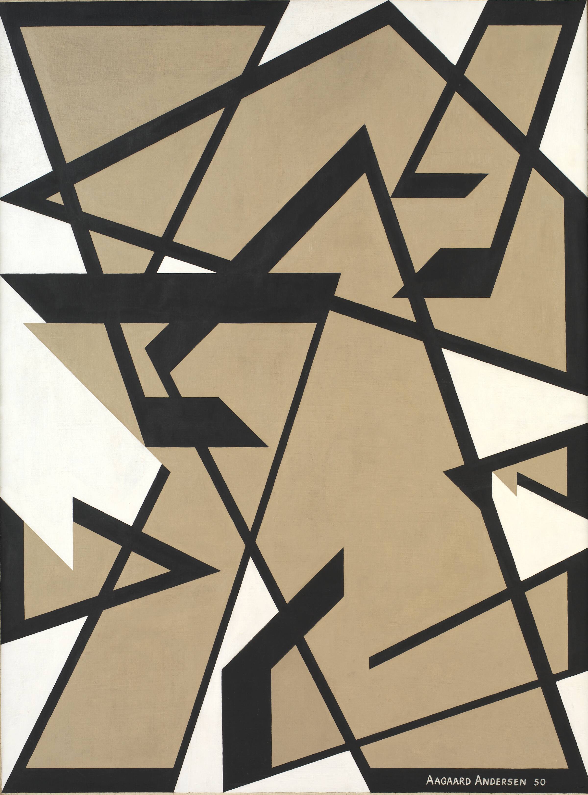 Hældningskoefficient 1:2:3, Gunnar Aagaard Andersen, 1950