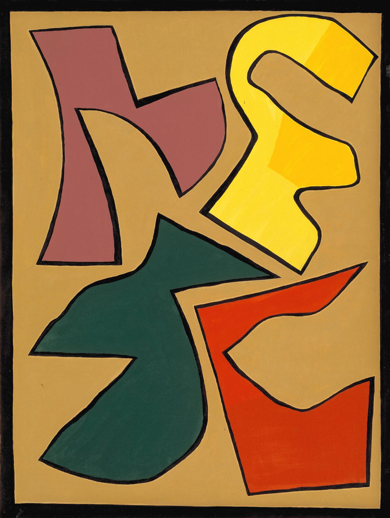 Opus 11, nr. 2. Vanitas, Richard Mortensen, 1971