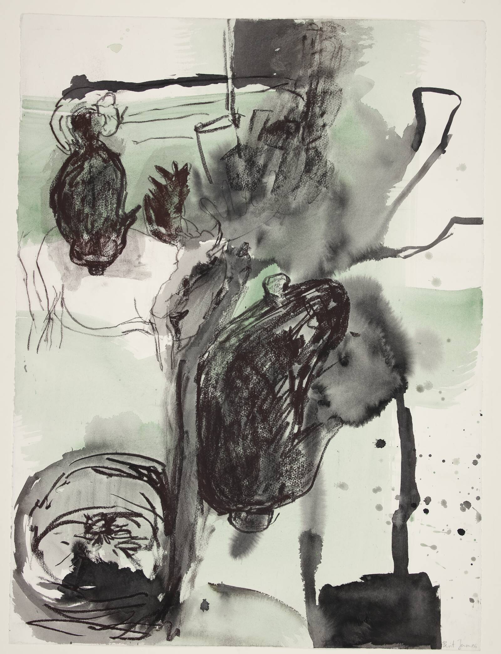 Tegning, Heggenhougen-Jensen, Berit, 1986