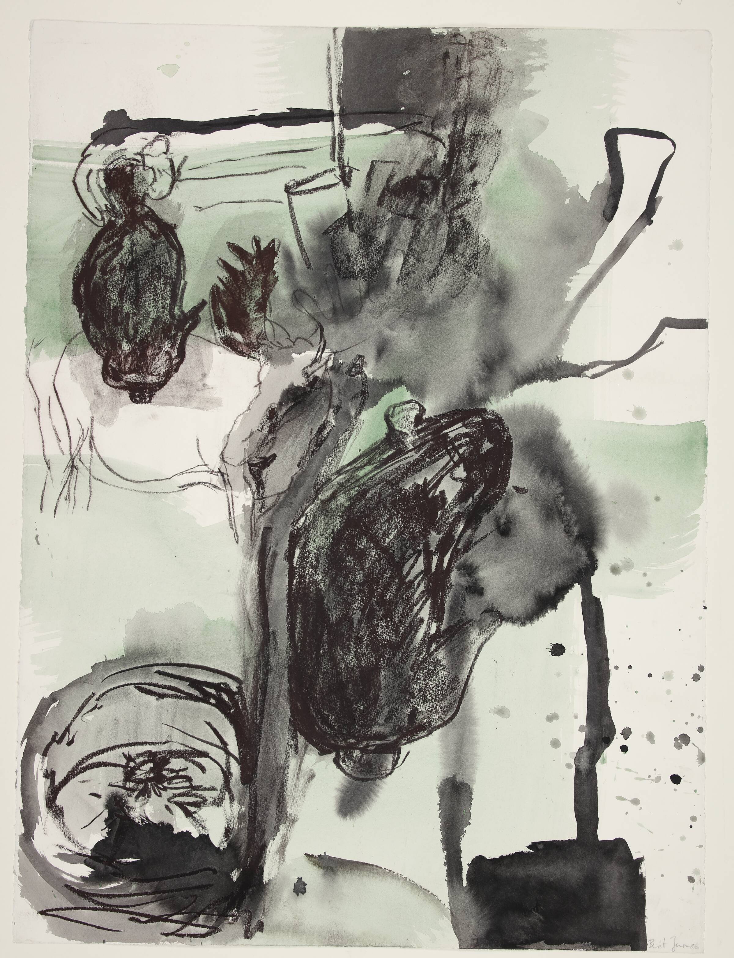 Tegning, Heggenhougen-Jensen, Berit, 1986