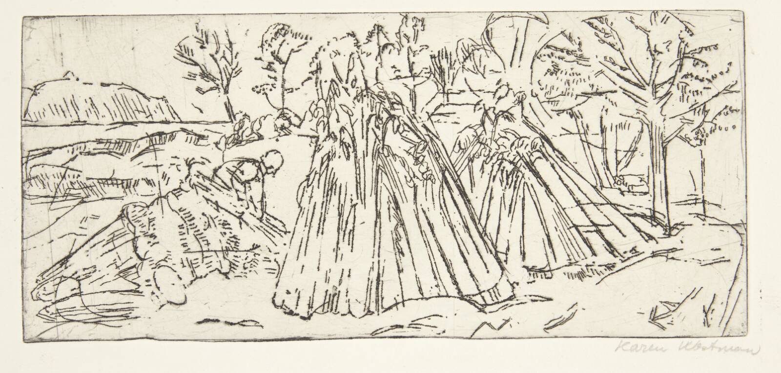 Sivskæring, Karen Westman, 1916-1970