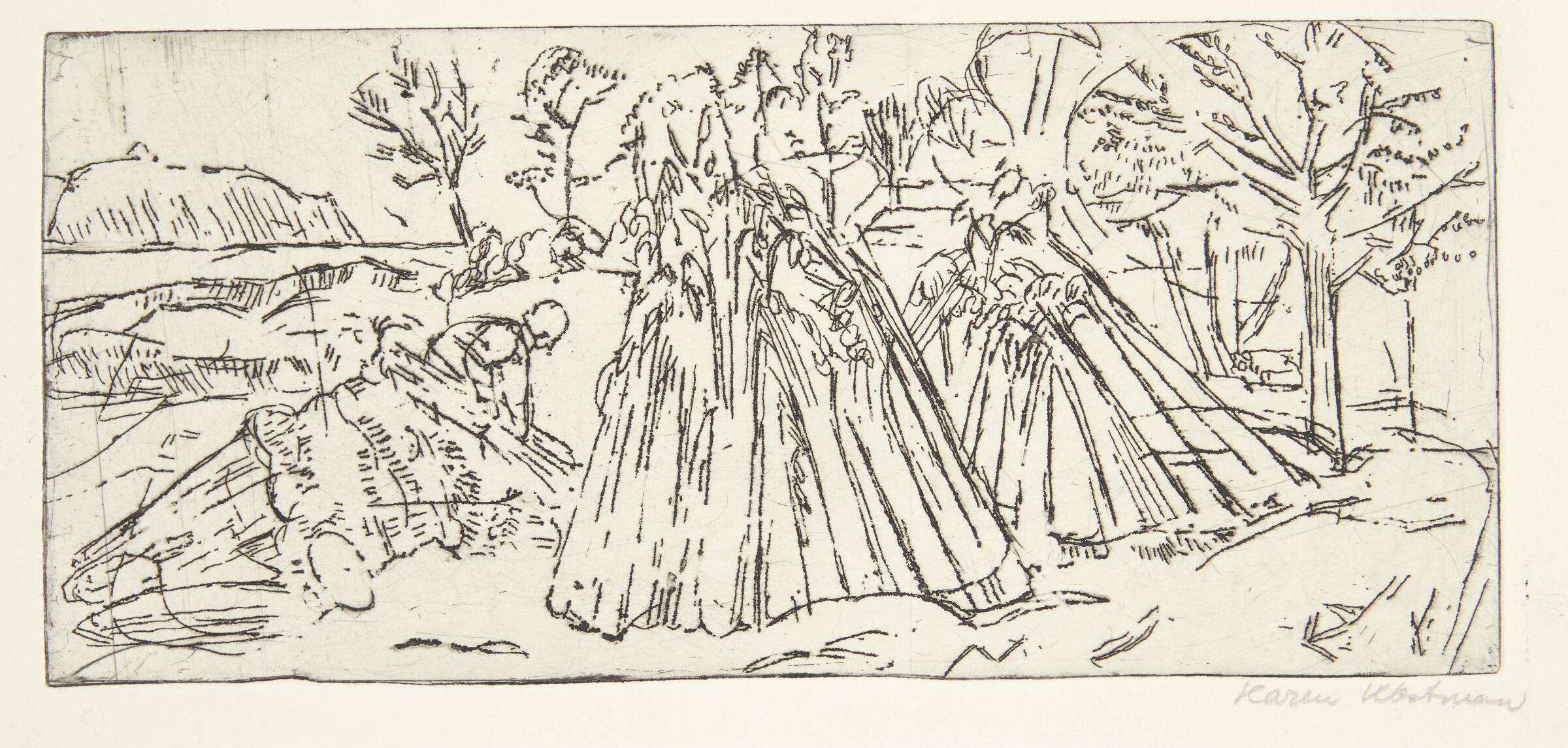 Sivskæring, Karen Westman, 1916-1970