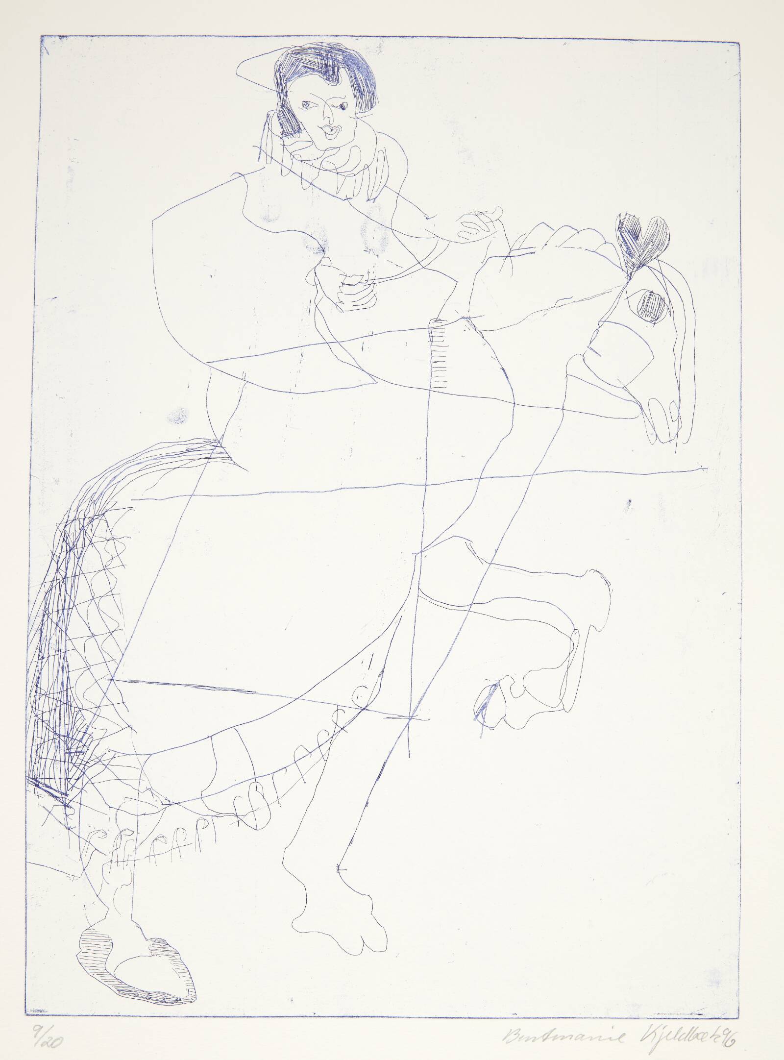 Sort billede, Bentemarie Kjeldbæk, 1996