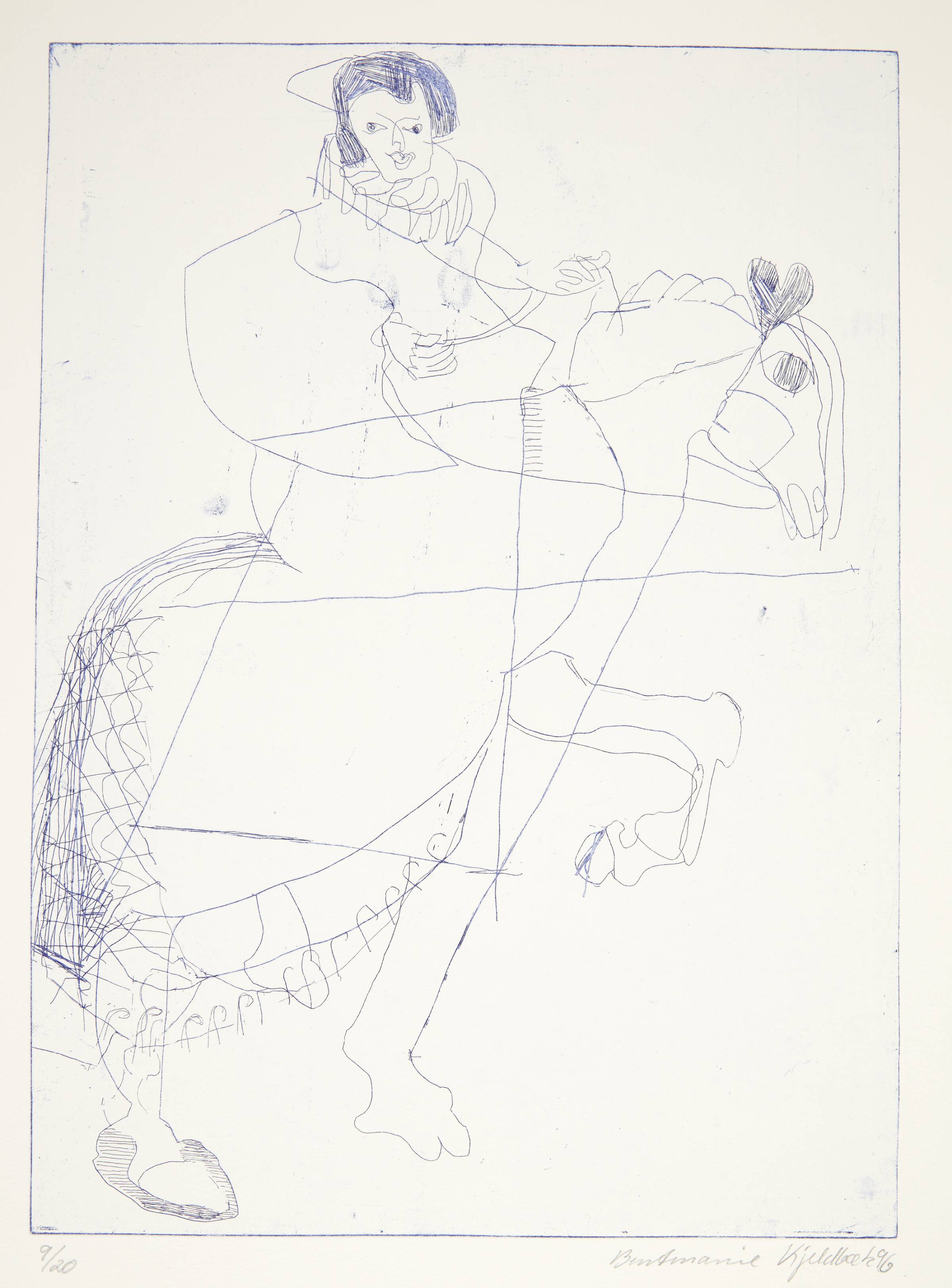 Sort billede, Bentemarie Kjeldbæk, 1996
