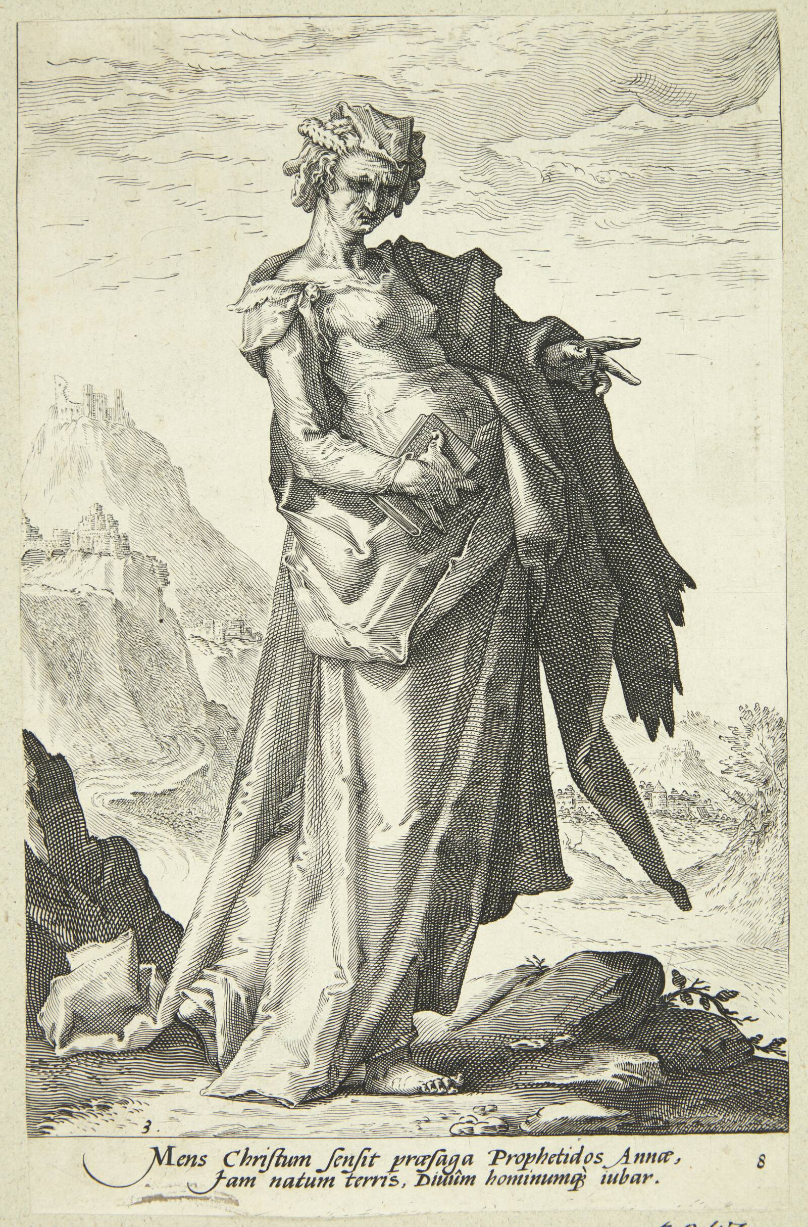 Hanna, Jacob Matham, 1588