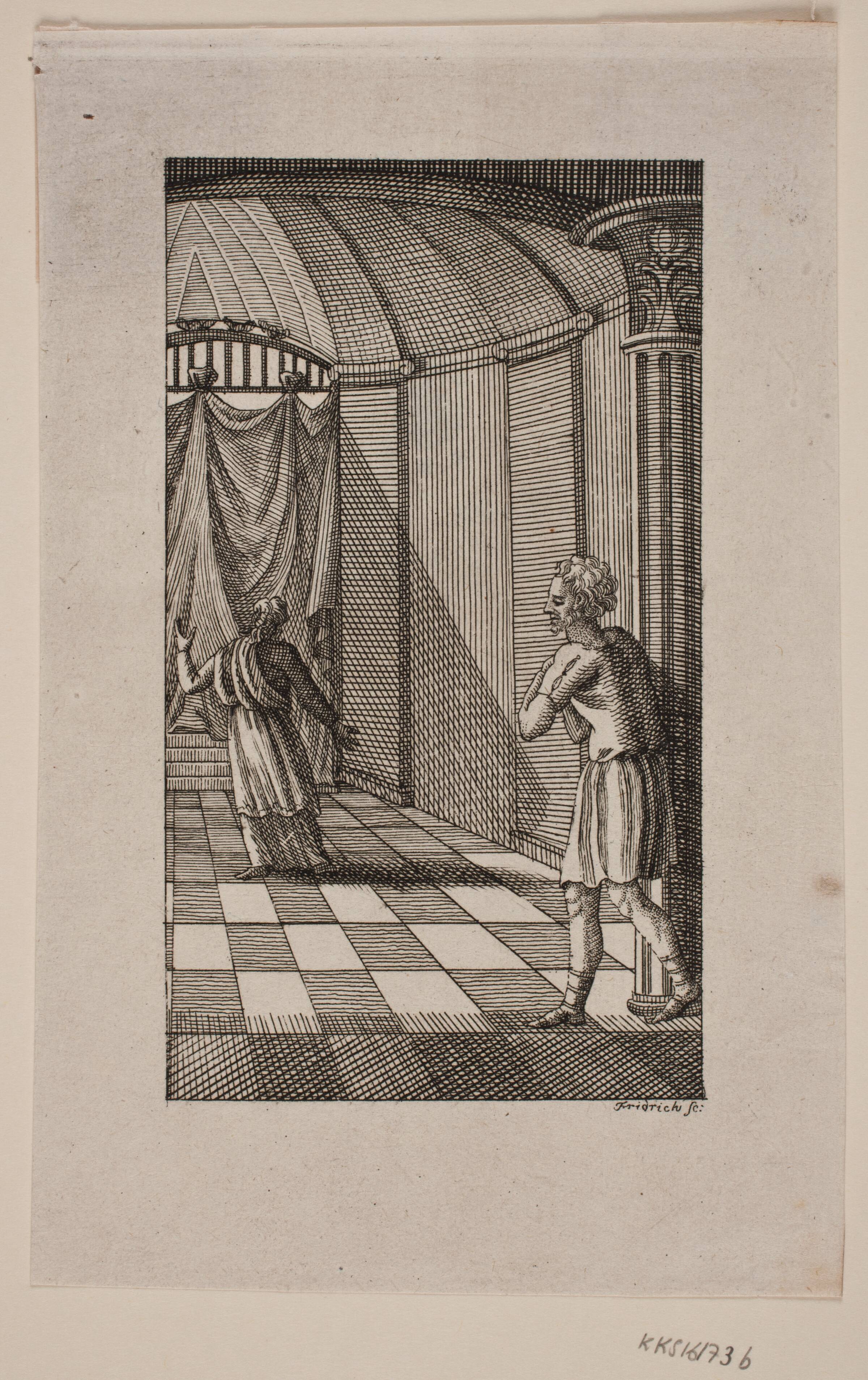 Illustration til "Katekismus for alle mennesker", Johann Gottlieb Friedrich, 1742-1809