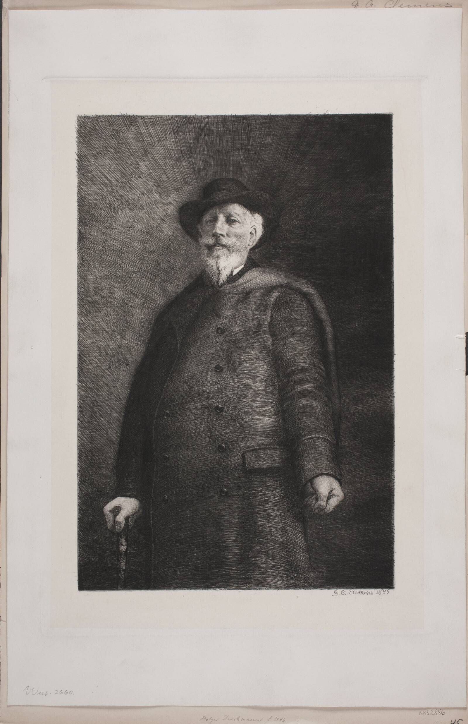 Holger Drachmann, G.A. Clemens, 1899