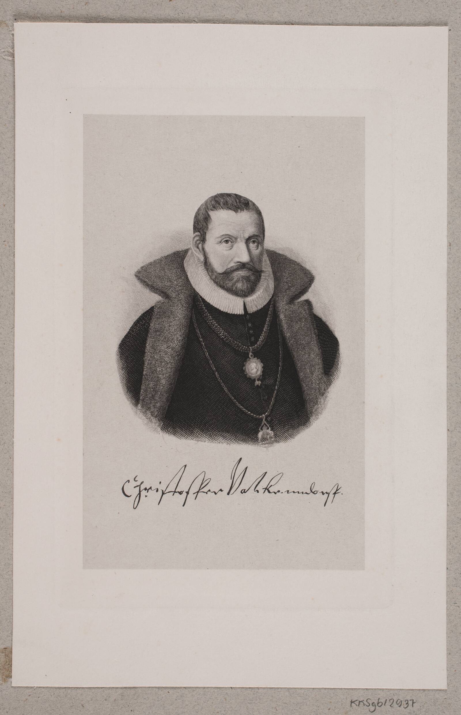 Christoffer Walkendorff, Julius Magnus-Petersen, 1869