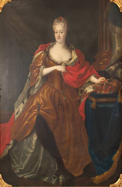 Portræt af Christine af Polen