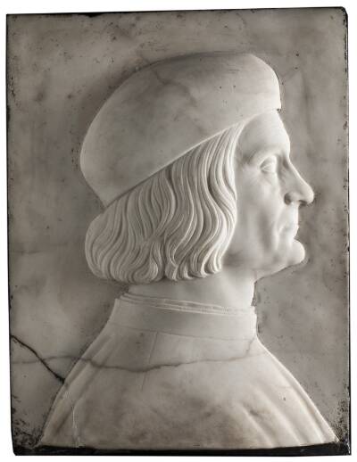 Portræt af den venezianske maler Giovanni Bellini (Ca. 1430/31-1516)