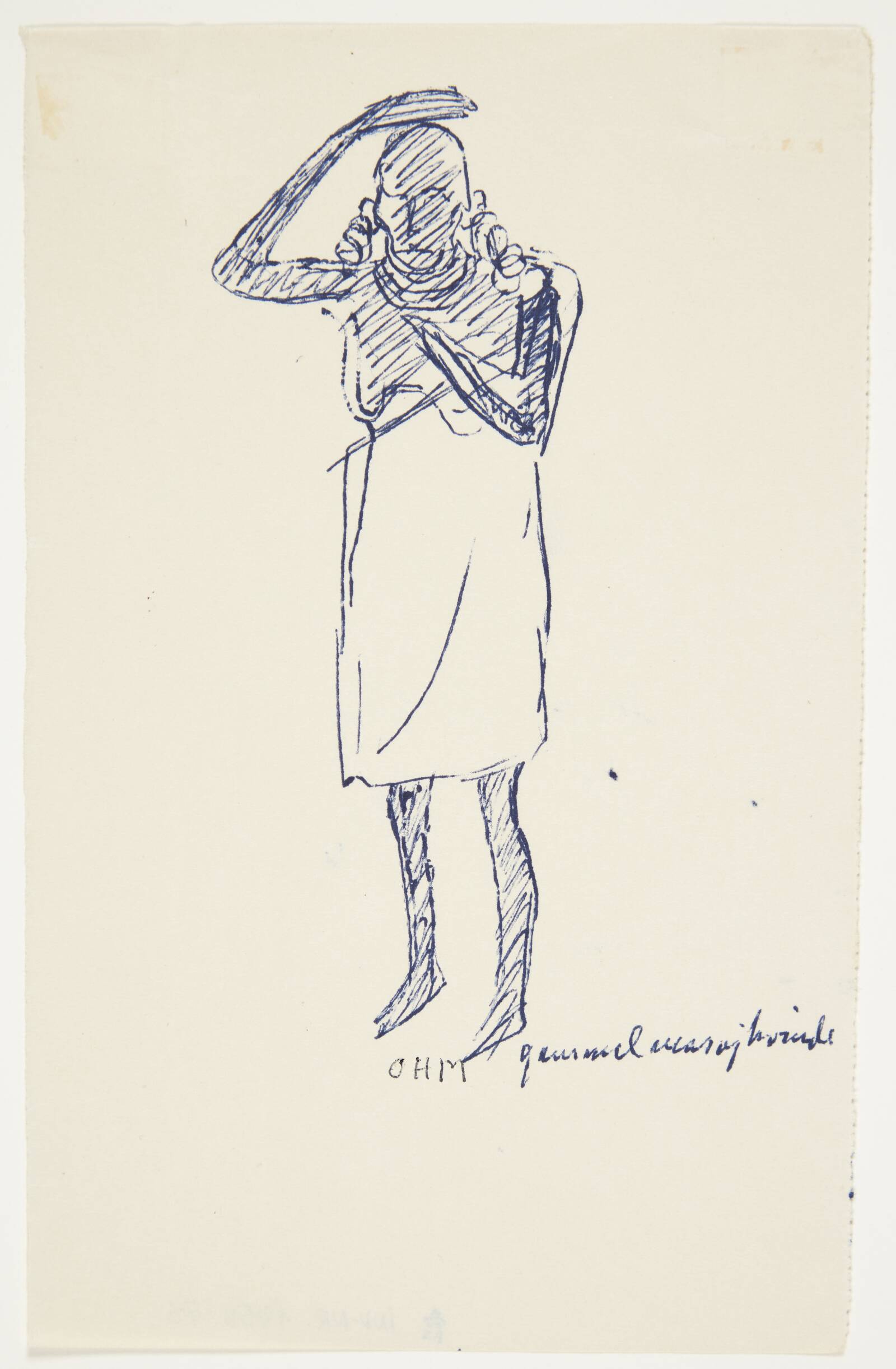 Gammel Masaikvinde, Olivia Holm-Møller, 1949