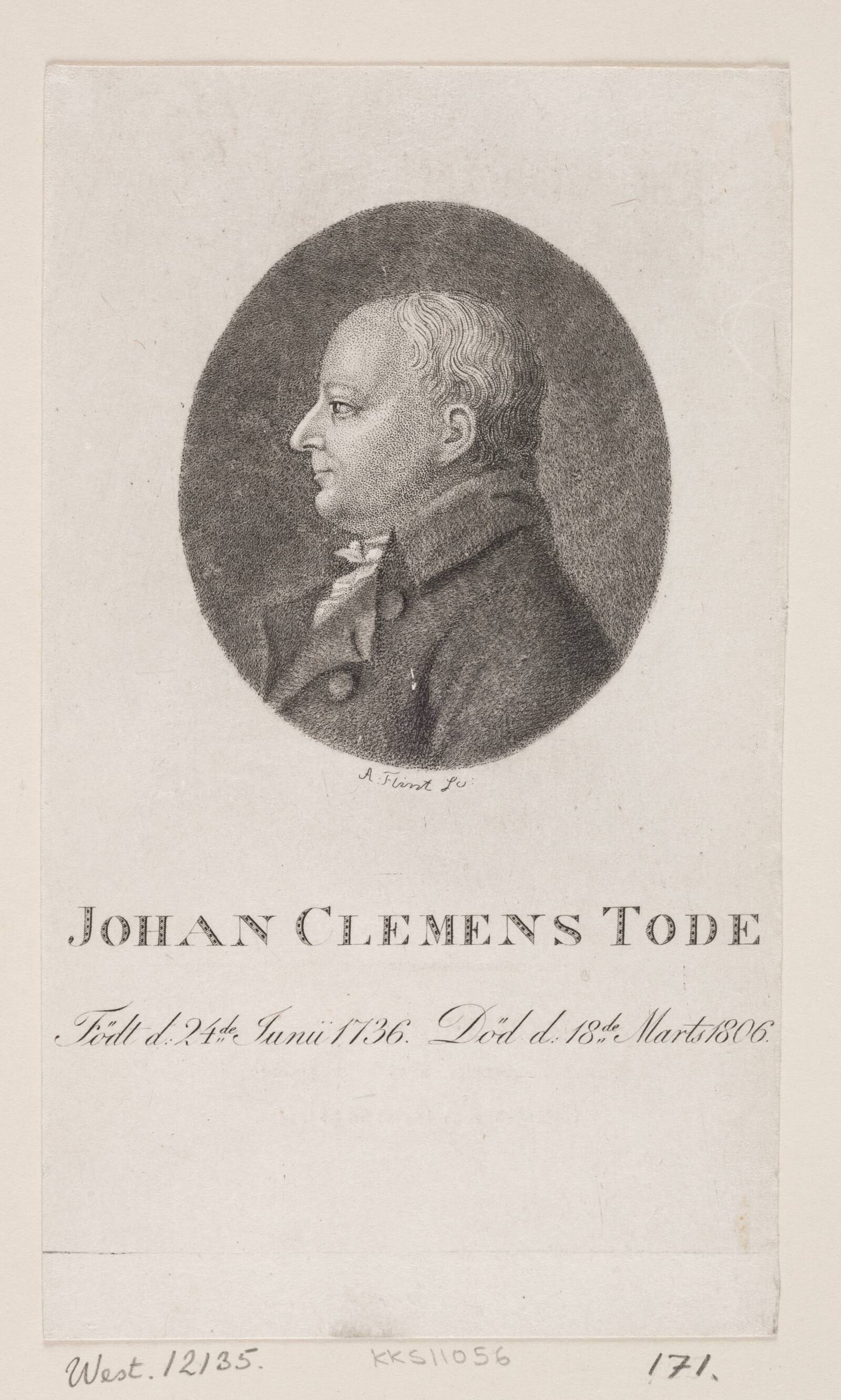 Johan Clemens Tode, Andreas Flint, 1767-1824