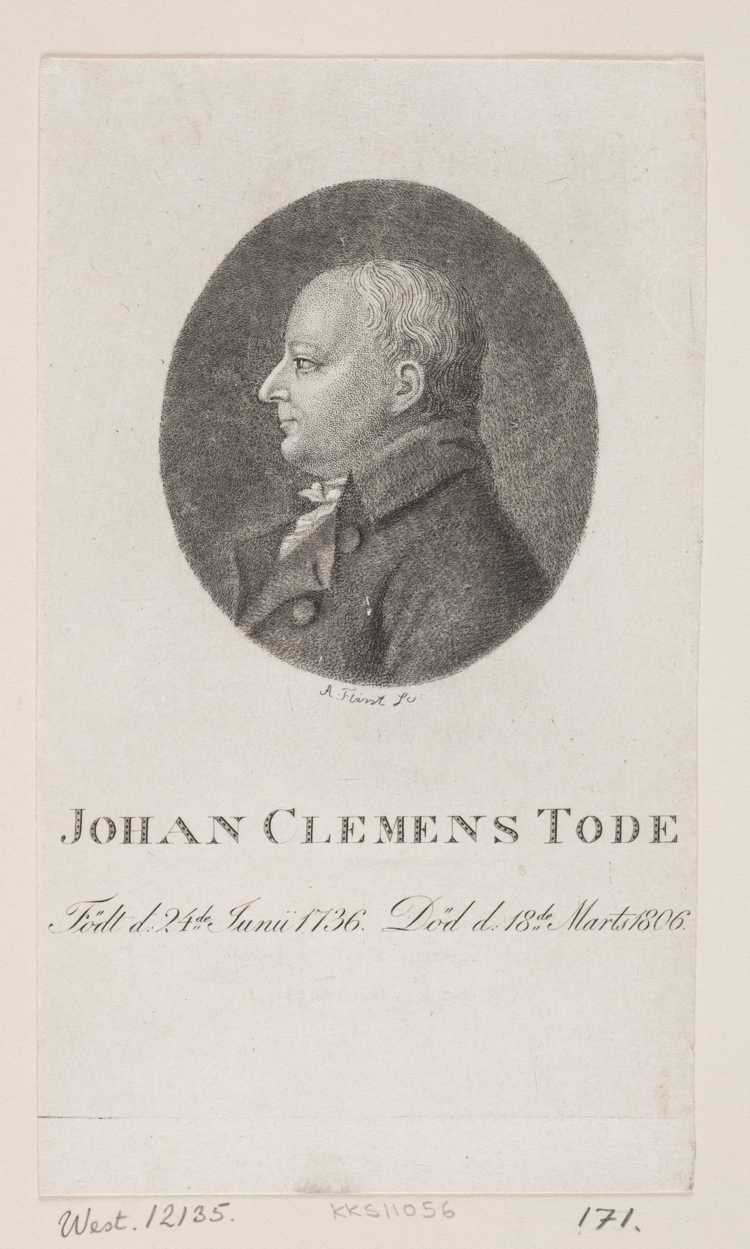 Johan Clemens Tode, Andreas Flint, 1767-1824