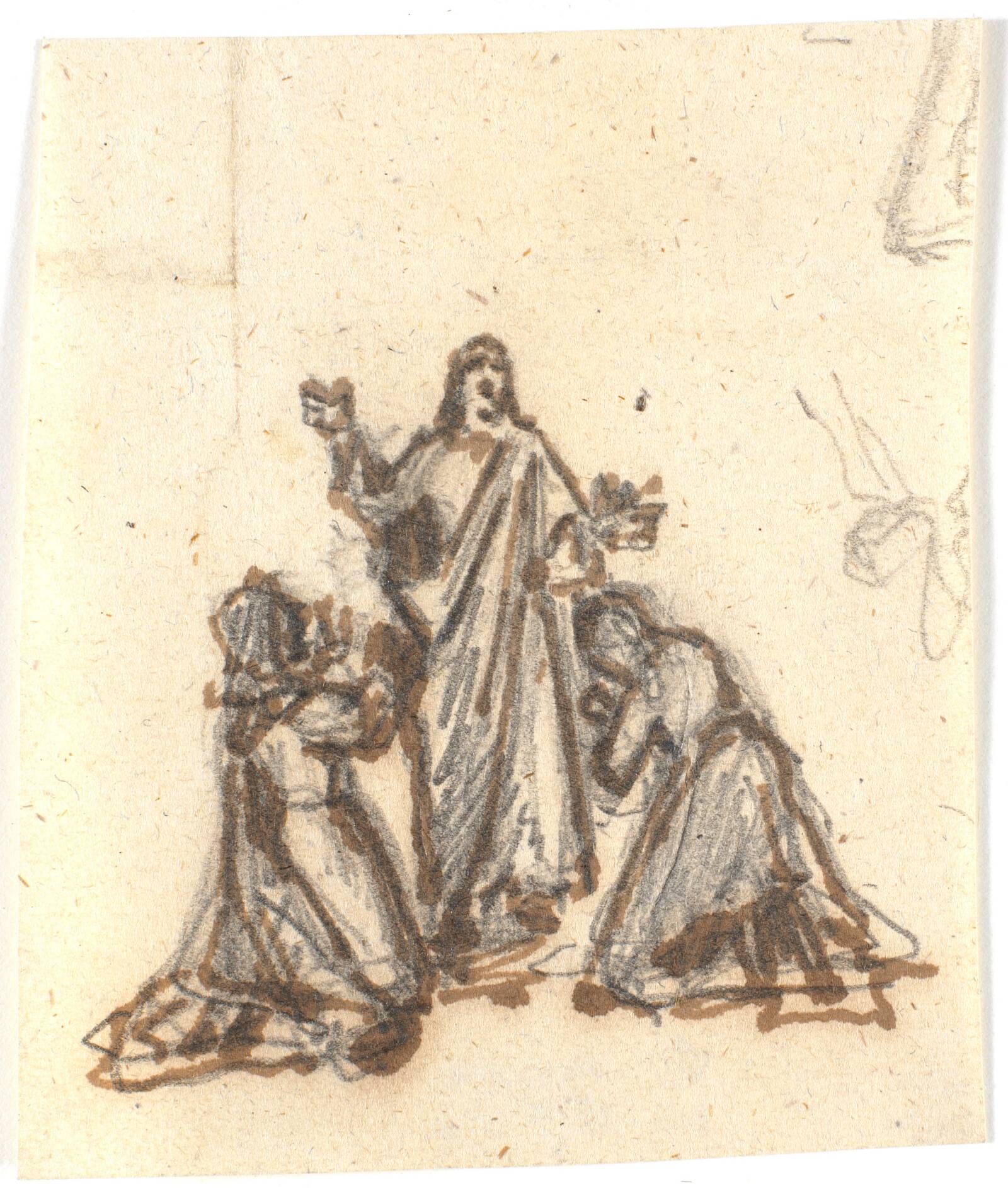 Den opstandne Kristus, Martinus Rørbye, 1847