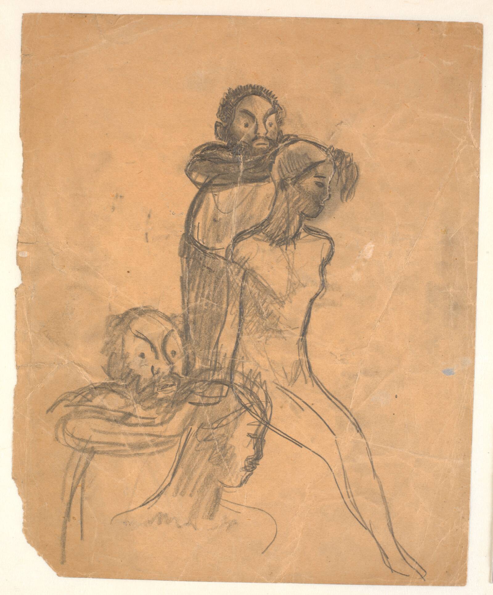 Den hellige Frans og fuglene, Ernst Zeuthen, 1915-1918