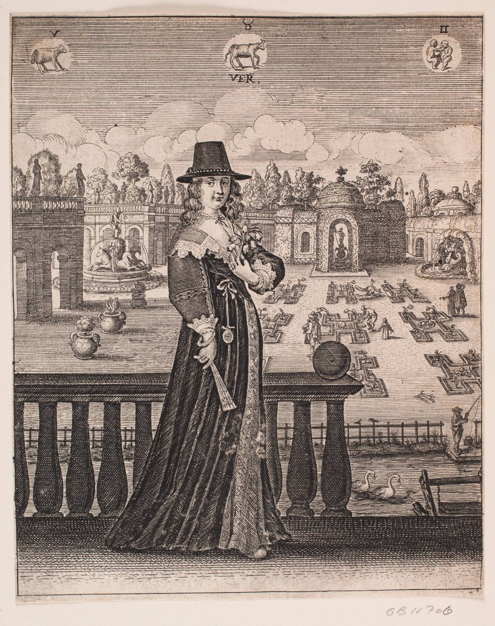 Foråret, Albert Haelwegh, 1648