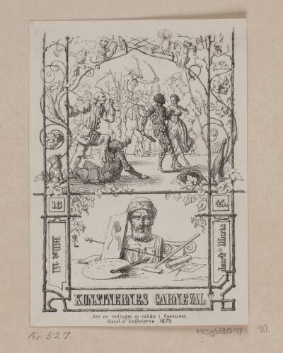 Kunstnernes Karneval 1845