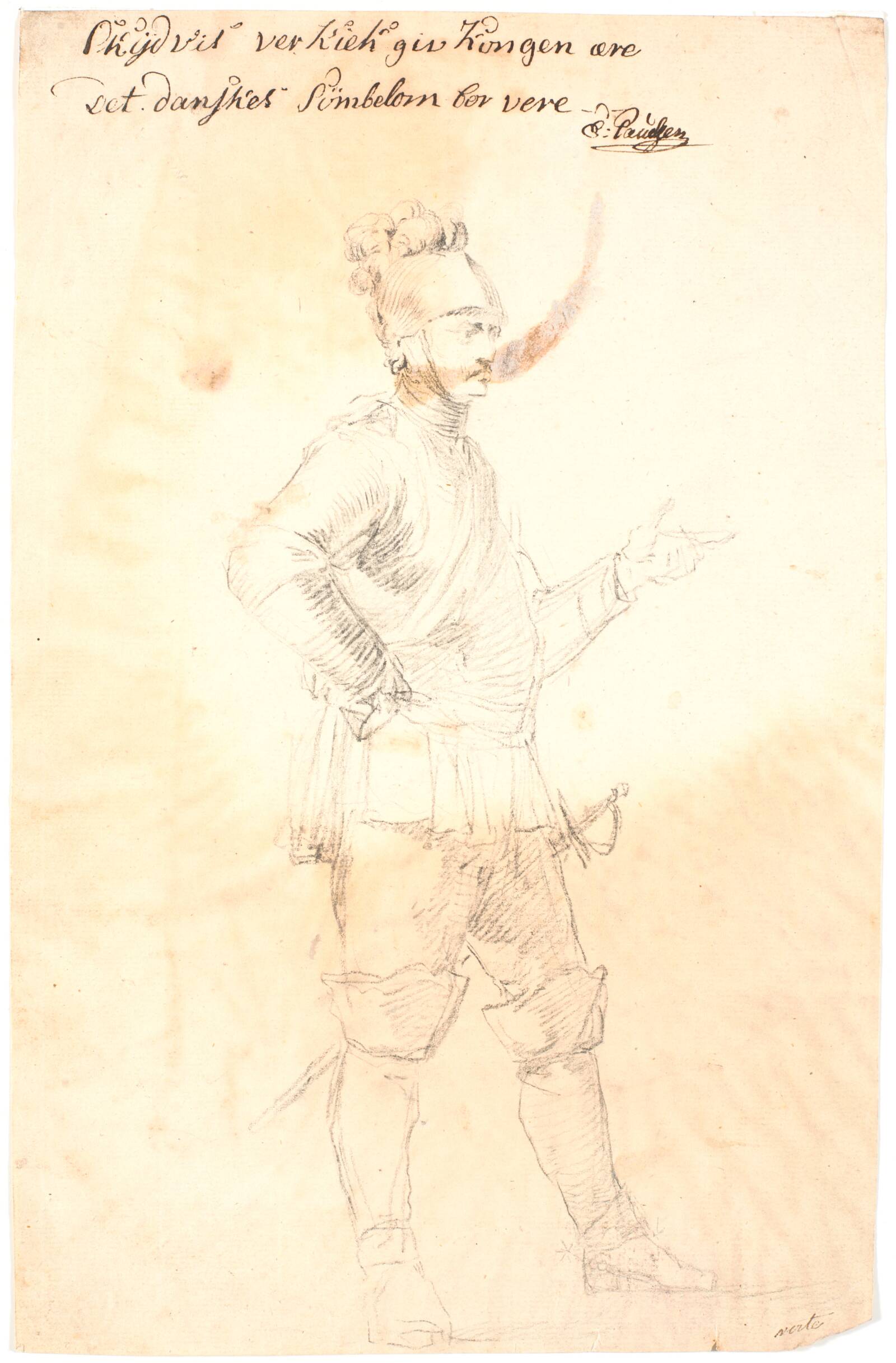 Stående kriger i rustning, Erik Pauelsen, 1749-1790