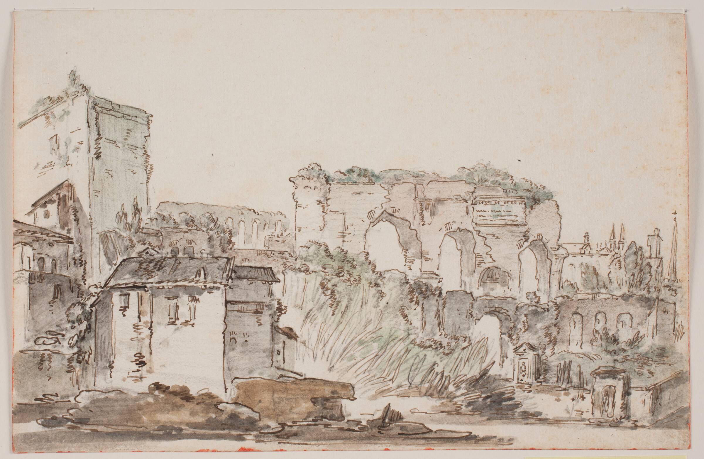 "Romersk" prospekt, Jens Petersen Lund, 1730-1793
