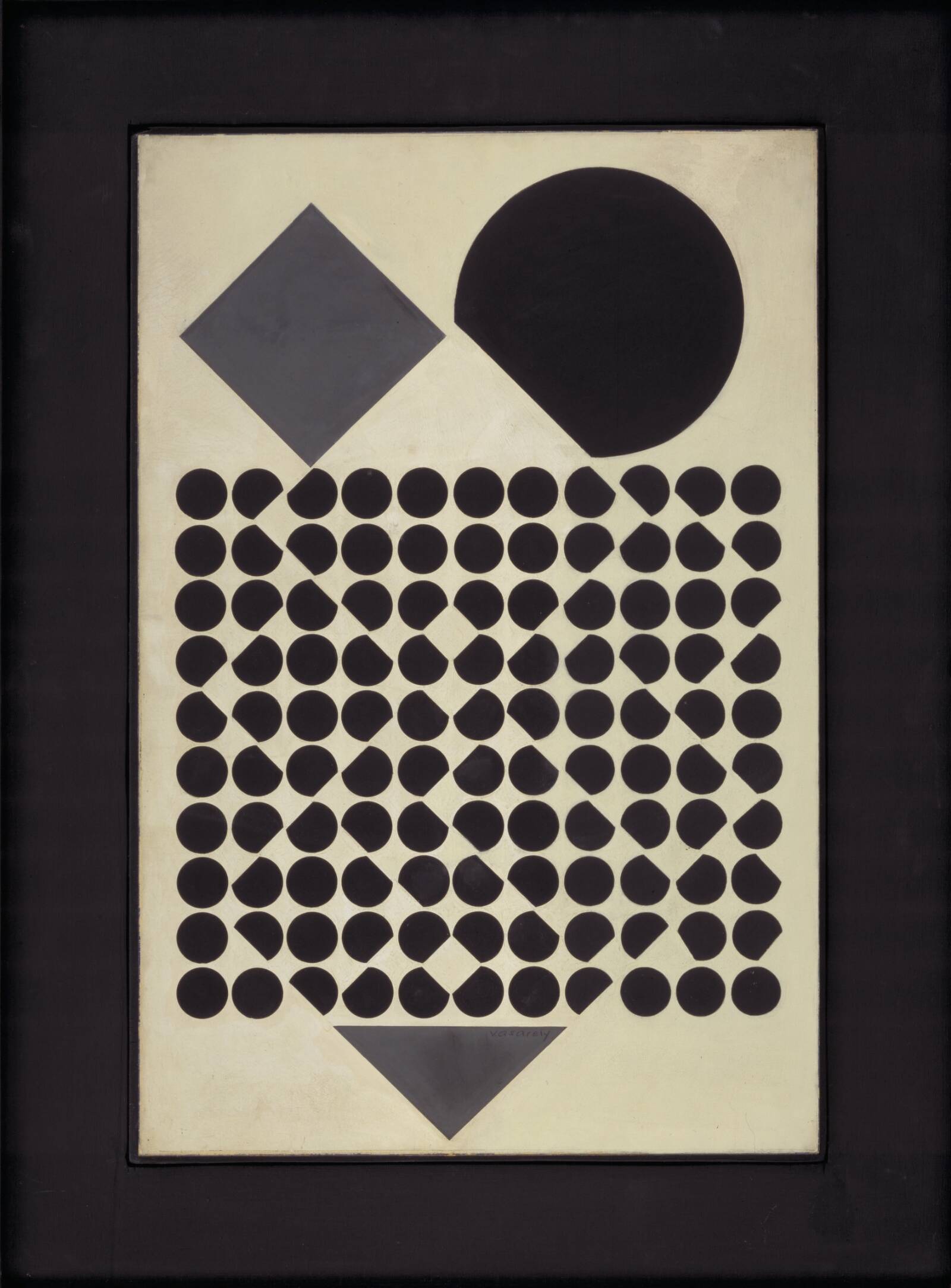 Kassiopeia III, Victor Vasarely, 1958