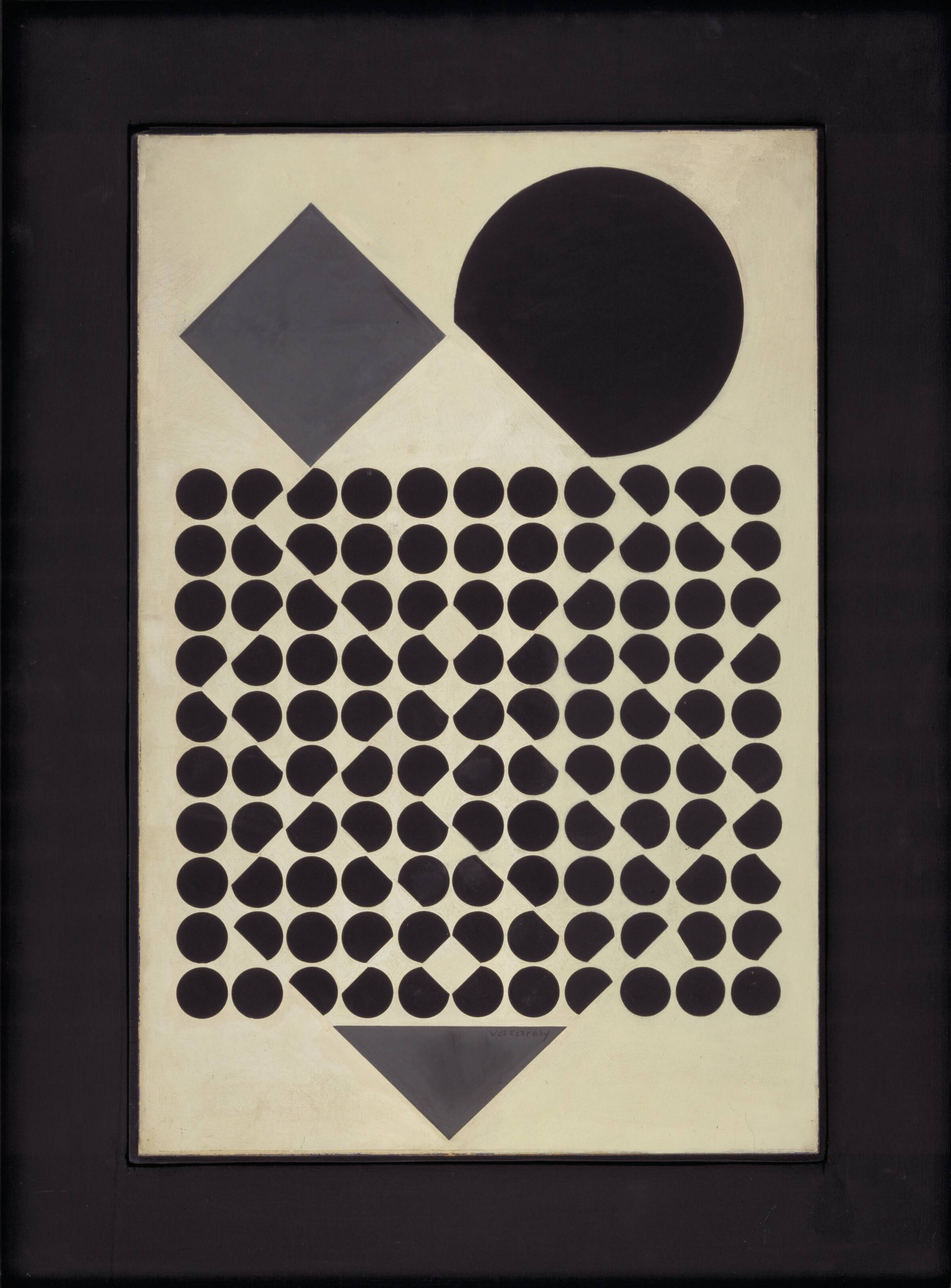 Kassiopeia III, Victor Vasarely, 1958